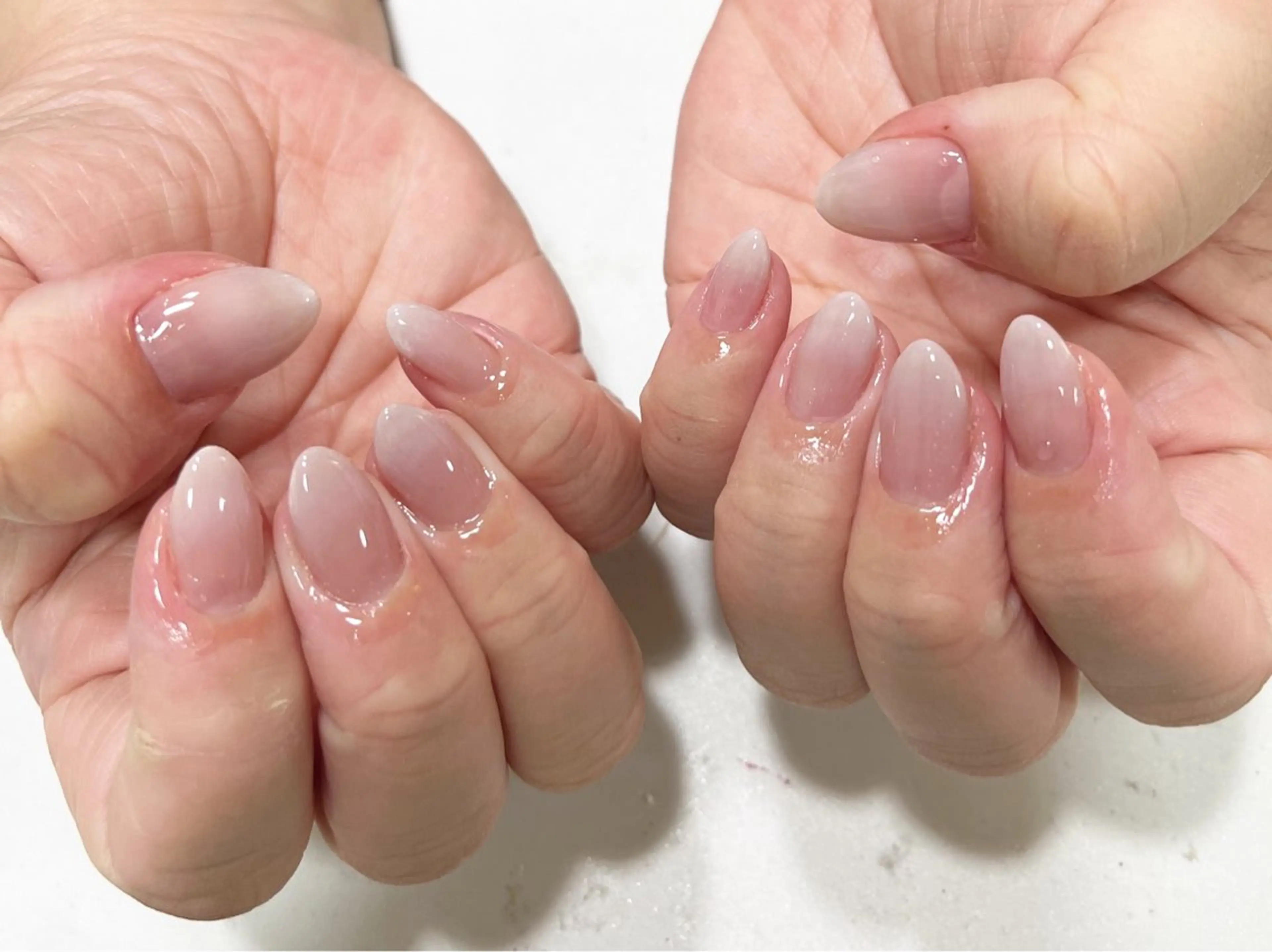 ❤️ラメグラデネイル💅の写真