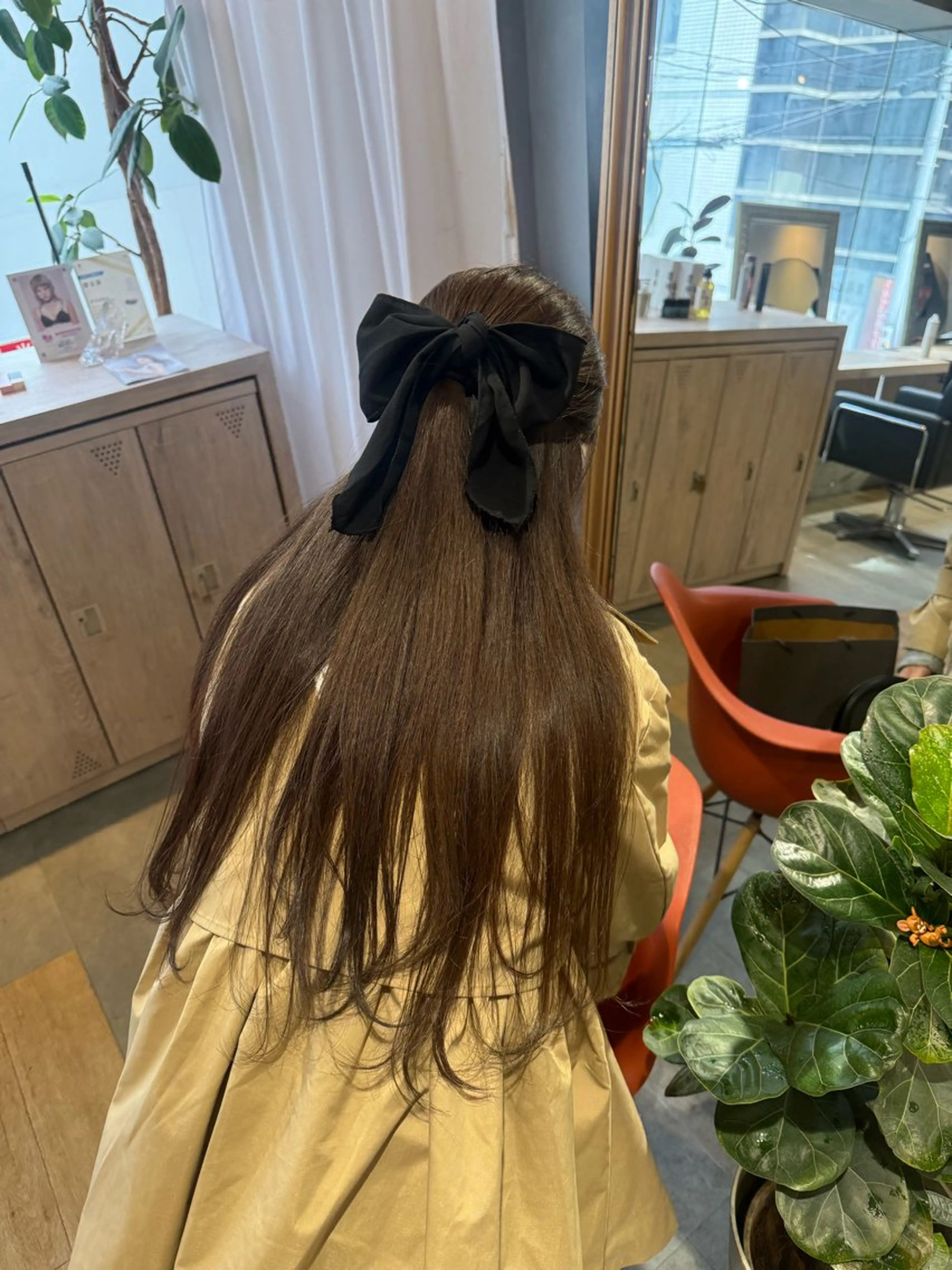 ロング カラー ヘアカラー トリートメント 梅田/束感マツエク /ナツノのマツエク・マツパデザイン