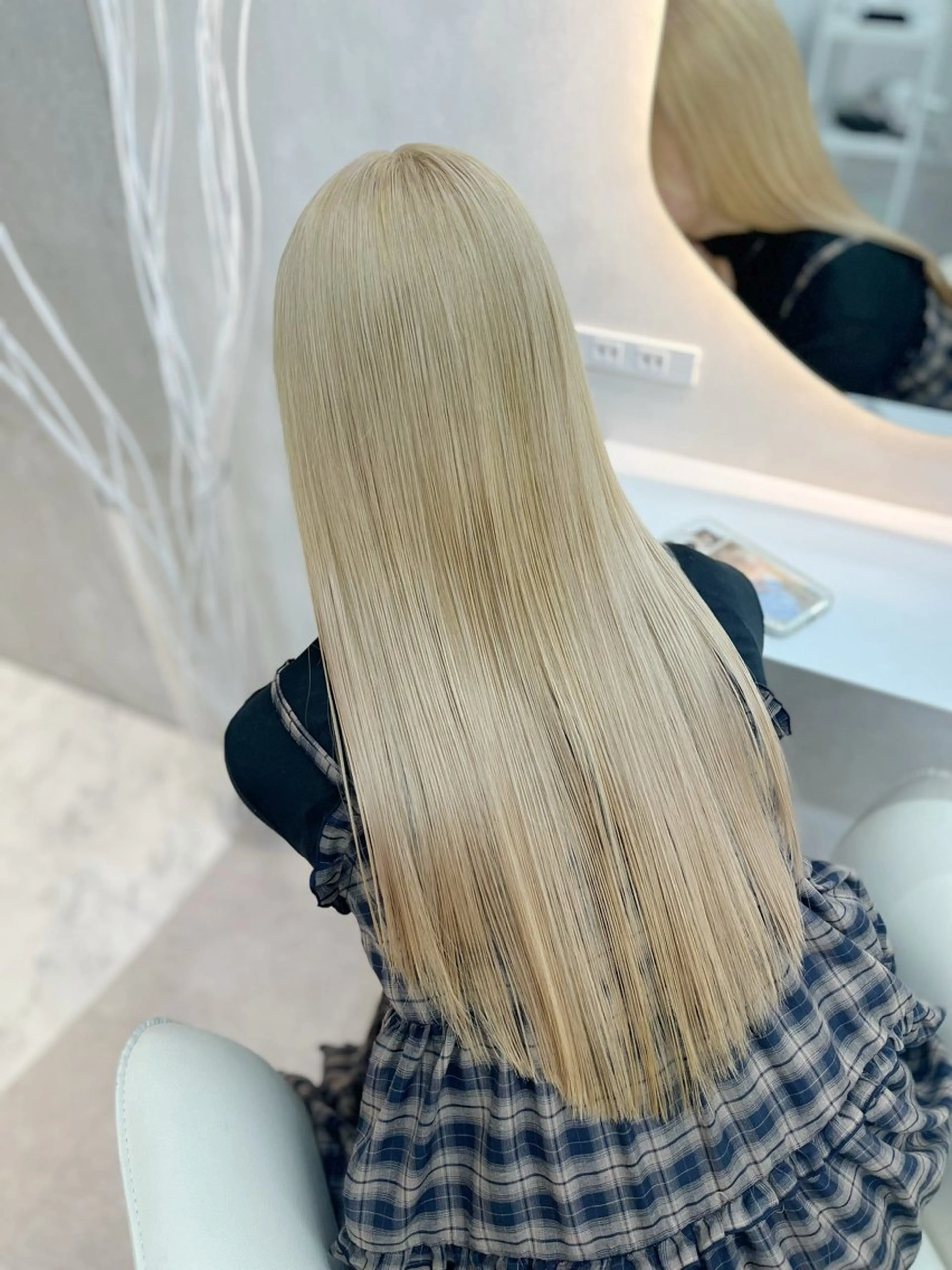 ロング カラー 🫧みひろ🫧カット カラーモデル募集のヘアスタイル