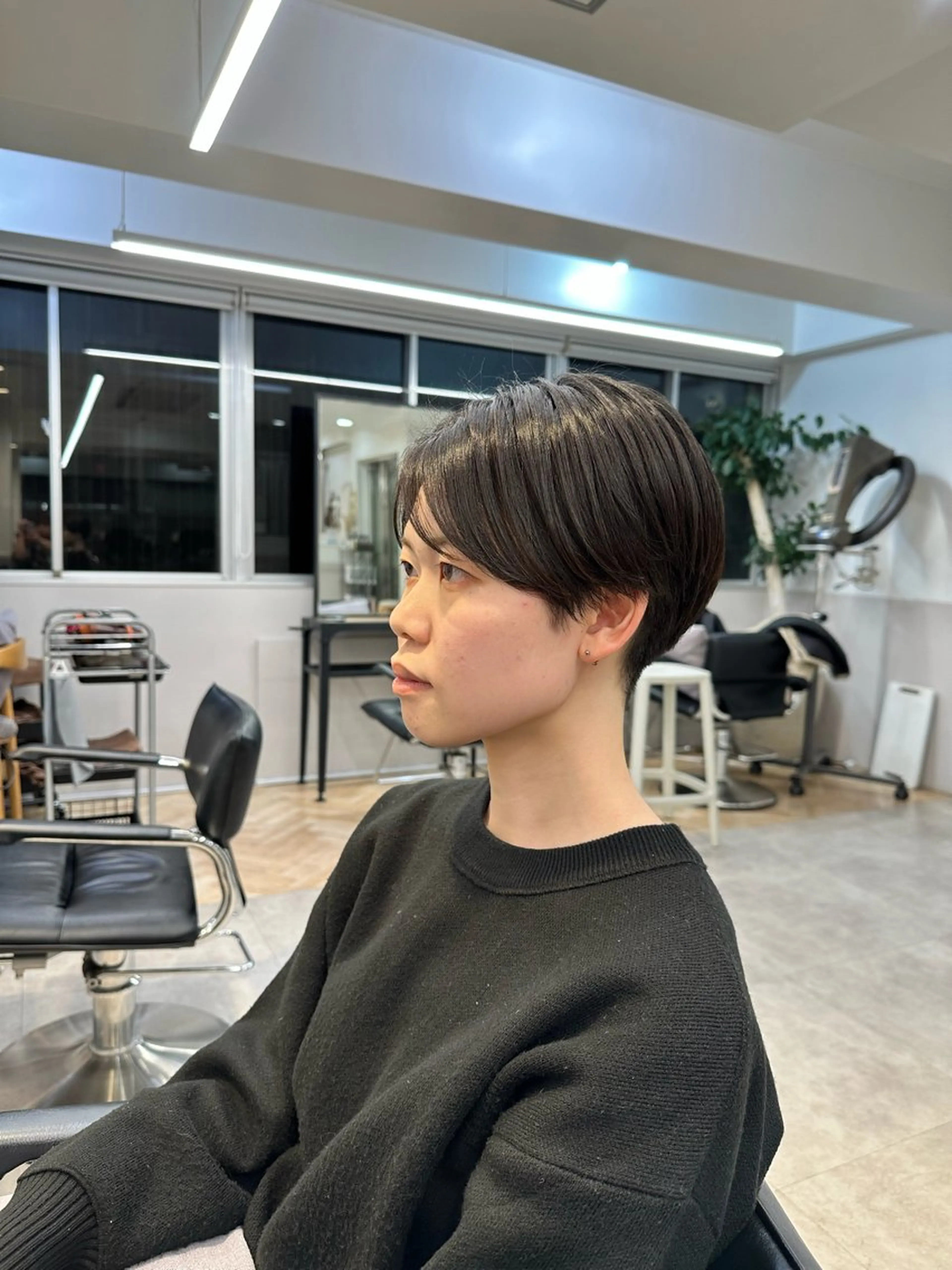 ショート ハンサムショート ショートヘア あいこ/ハンサムショ ート無料/蔵前🌷のヘアスタイル