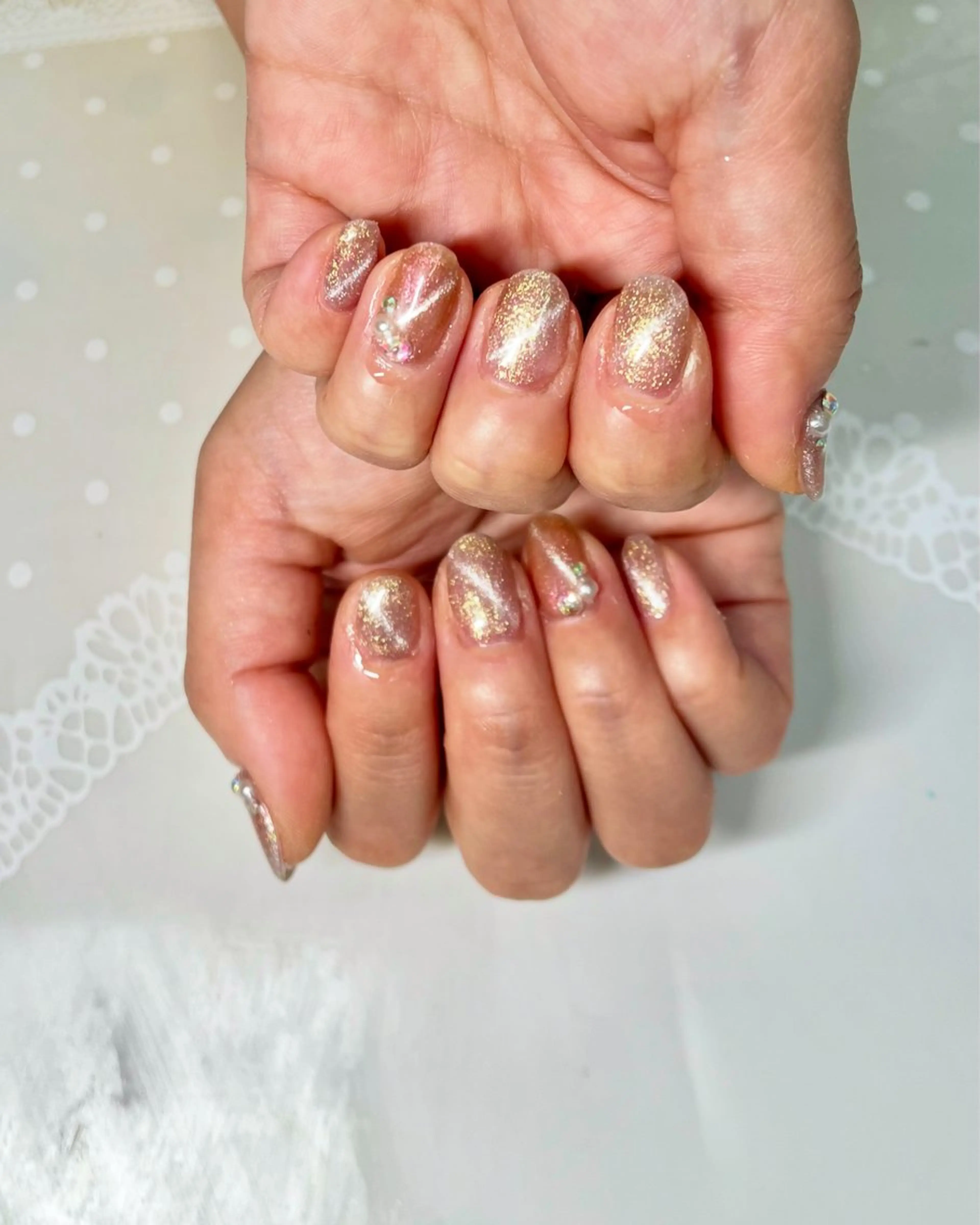 ネイル ハンドネイル 新宿ネイルサロン ジェミディローサのネイルデザイン