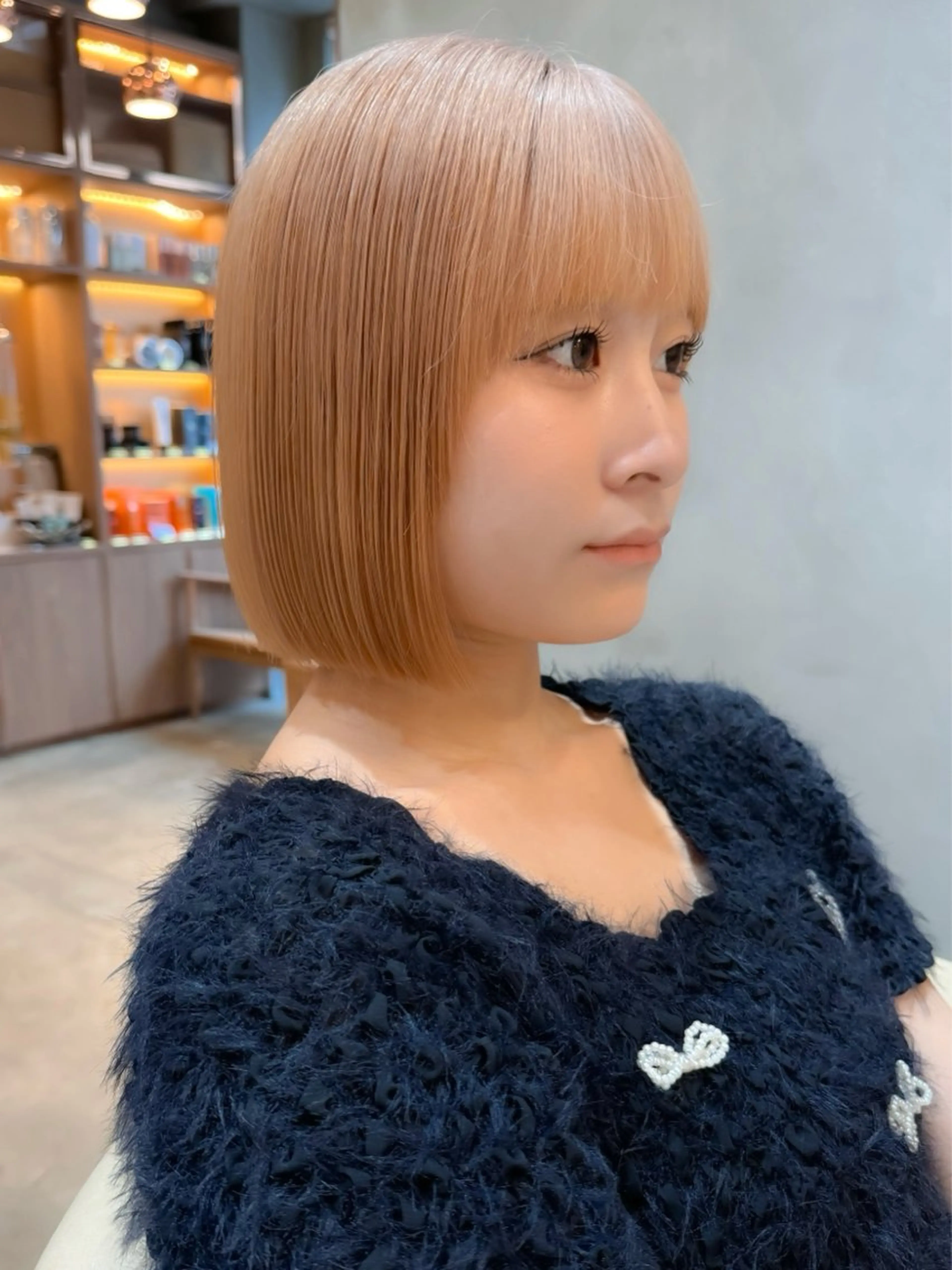 ショート カット ヘアカラー トリートメント 🌹ボブ/髪質改善 韓国ヘア🌹澤口龍成のヘアスタイル