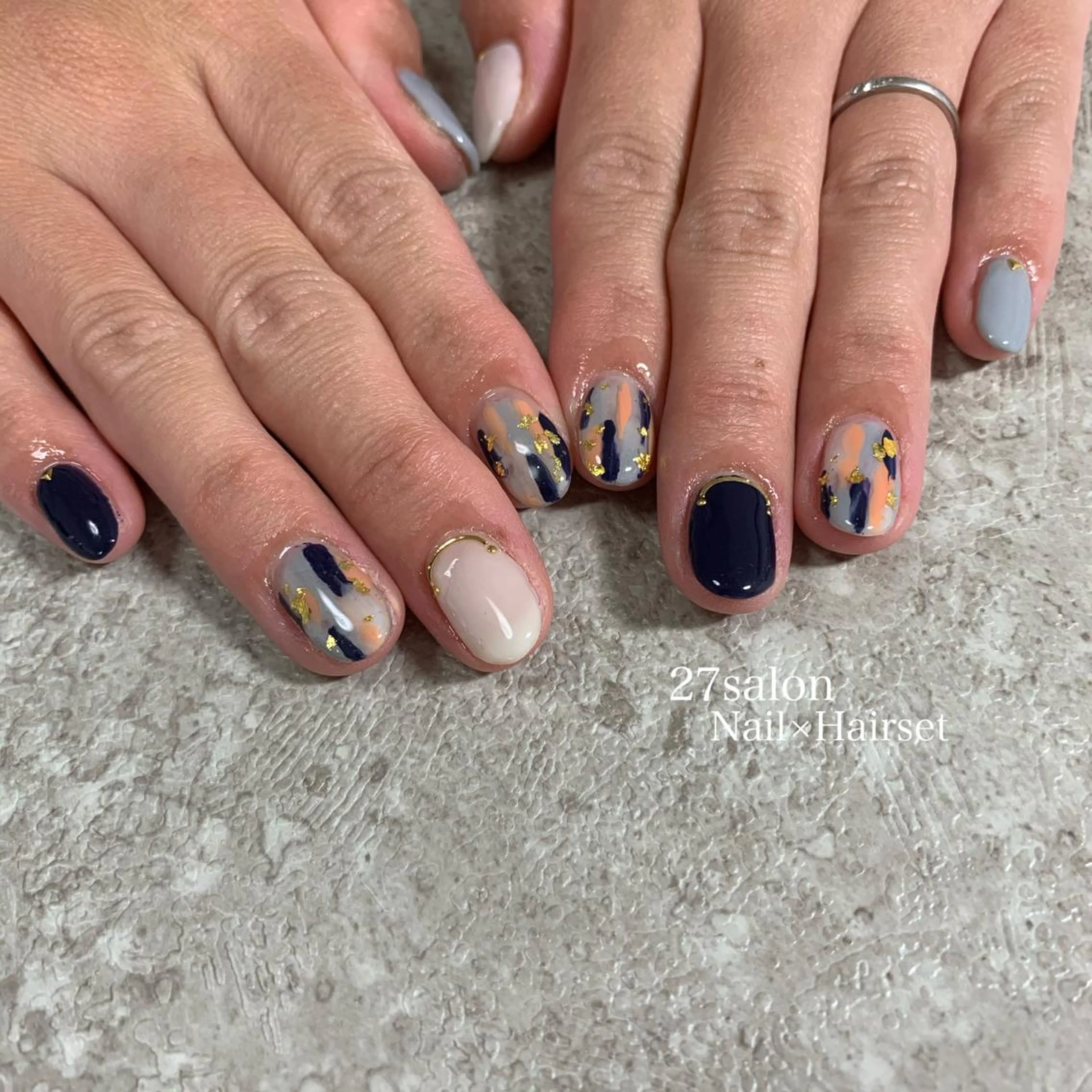 ネイル 夏ネイル 27salon yuinaのネイルデザイン