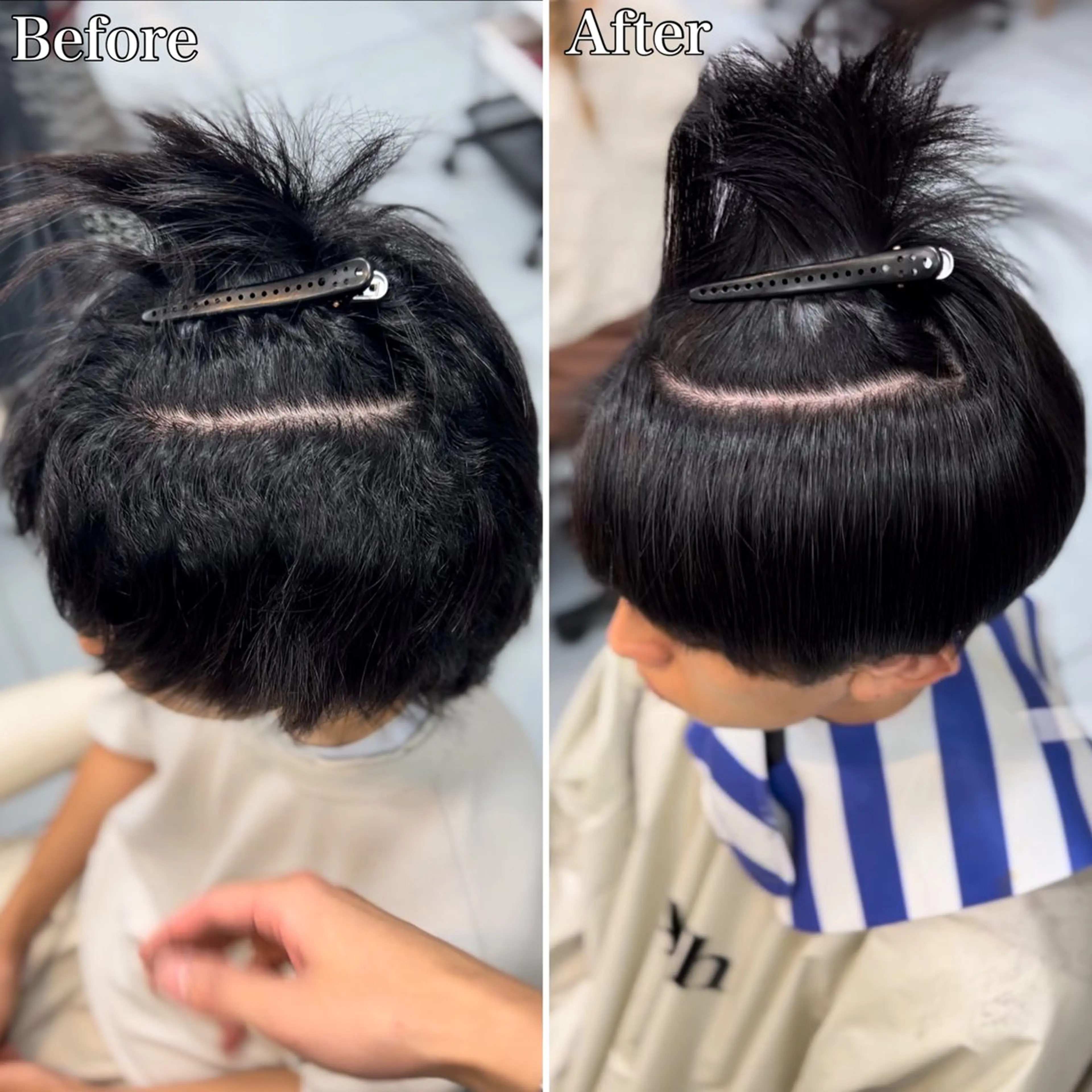 ミディアム パーマ 縮毛矯正 カット トリートメント 🔮メンズ縮毛矯正 メンズパーマ💎竹永のヘアスタイル