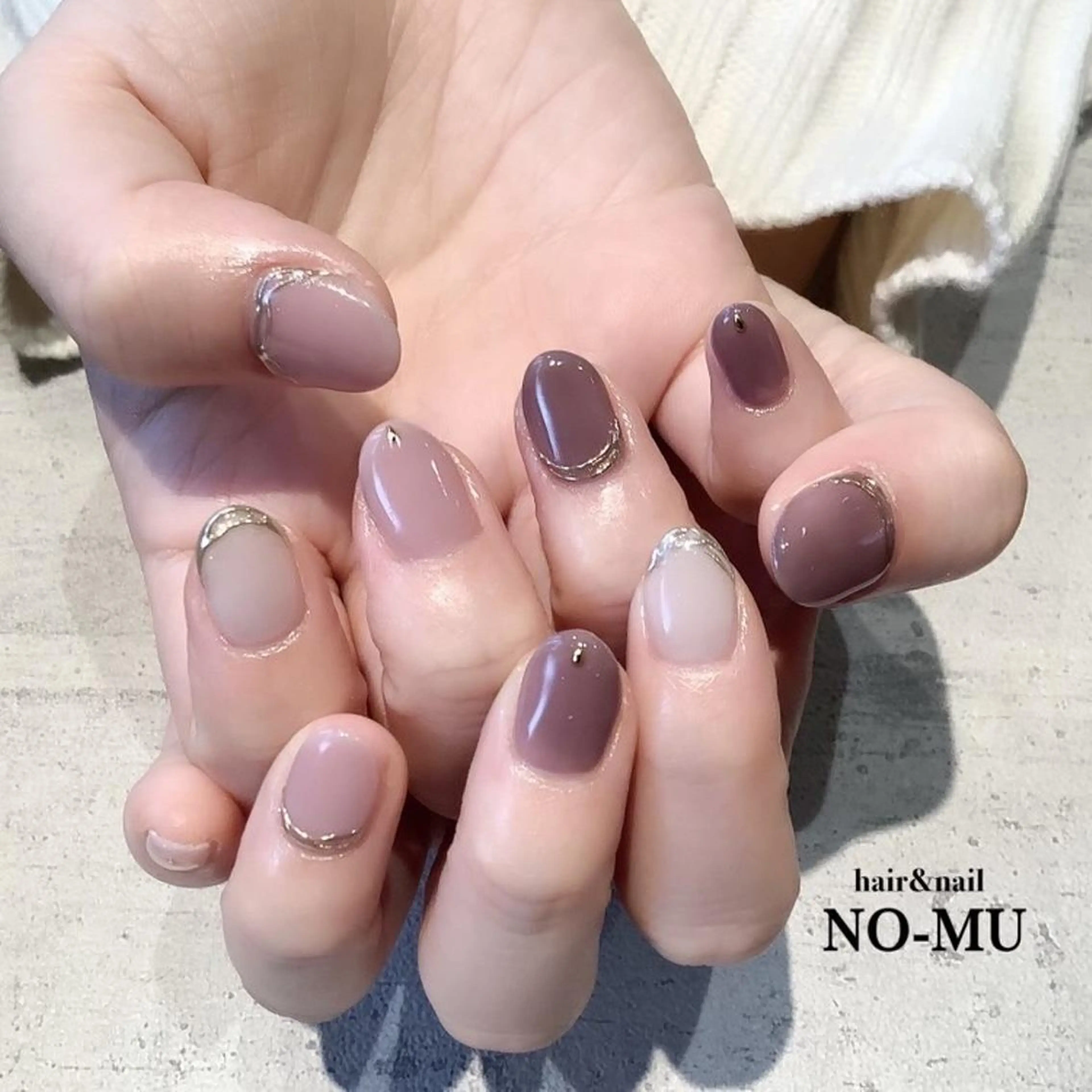 ネイル ハンドネイル hair＆nail NO-MUのネイルデザイン