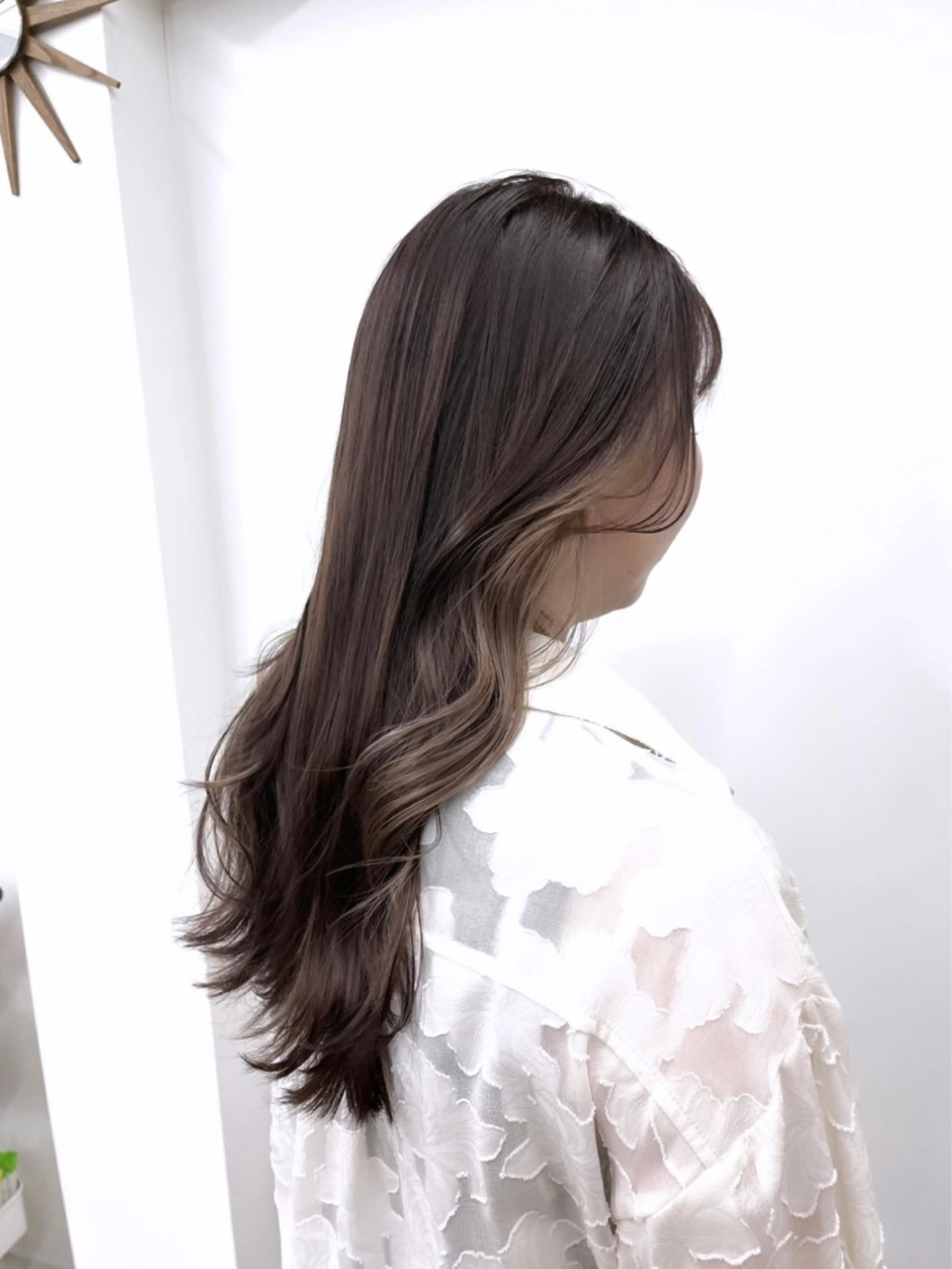 セミロング カラー ヘアアレンジ 成人式 結婚式・ブライダル ベージュカラー ミルクティーベージュ 入学式 HIROKO / 透明感暖色カラー🎀のヘアスタイル