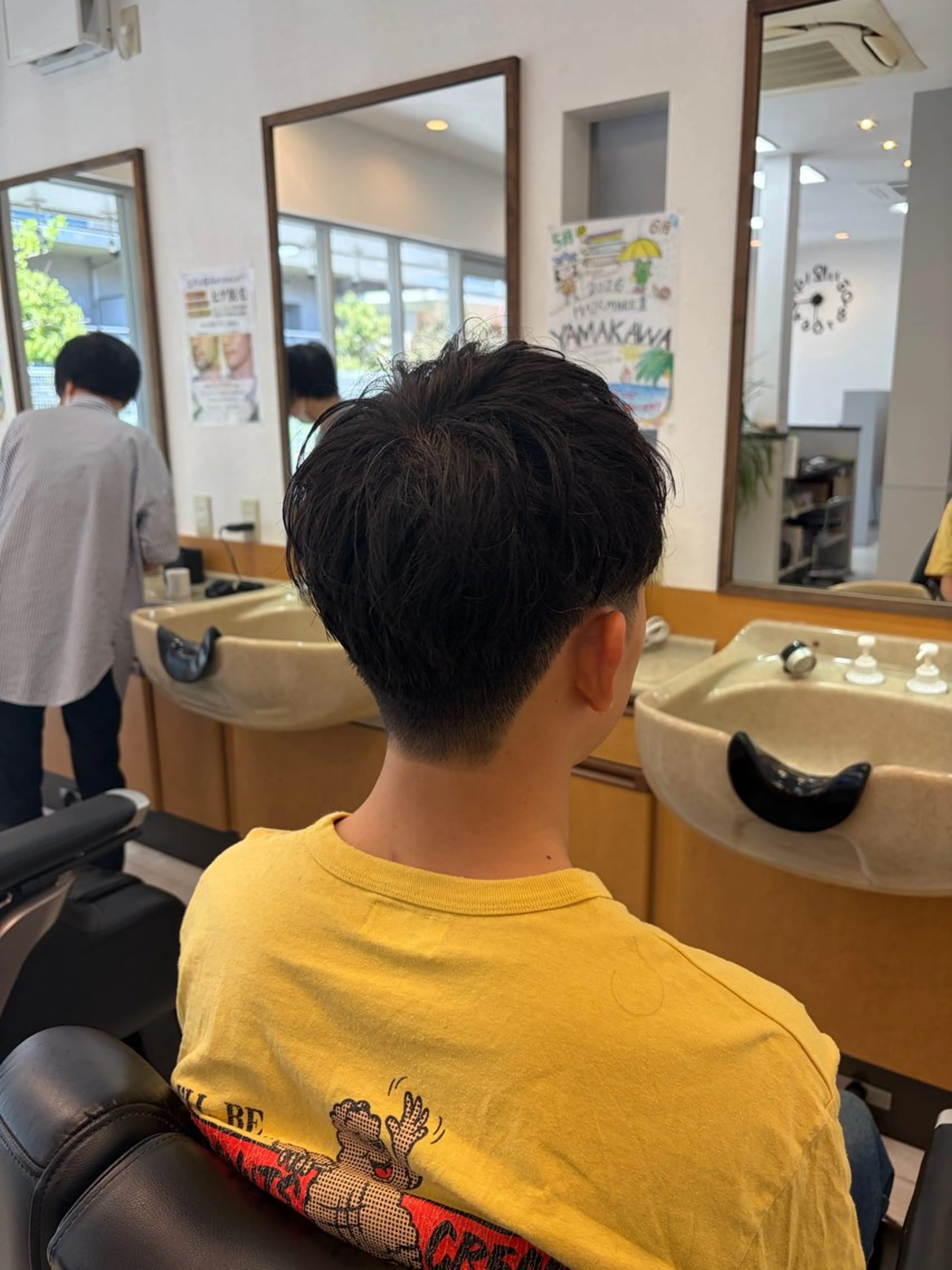 カラー パーマ メンズ men'sヤマカワ /【琉生】のヘアスタイル
