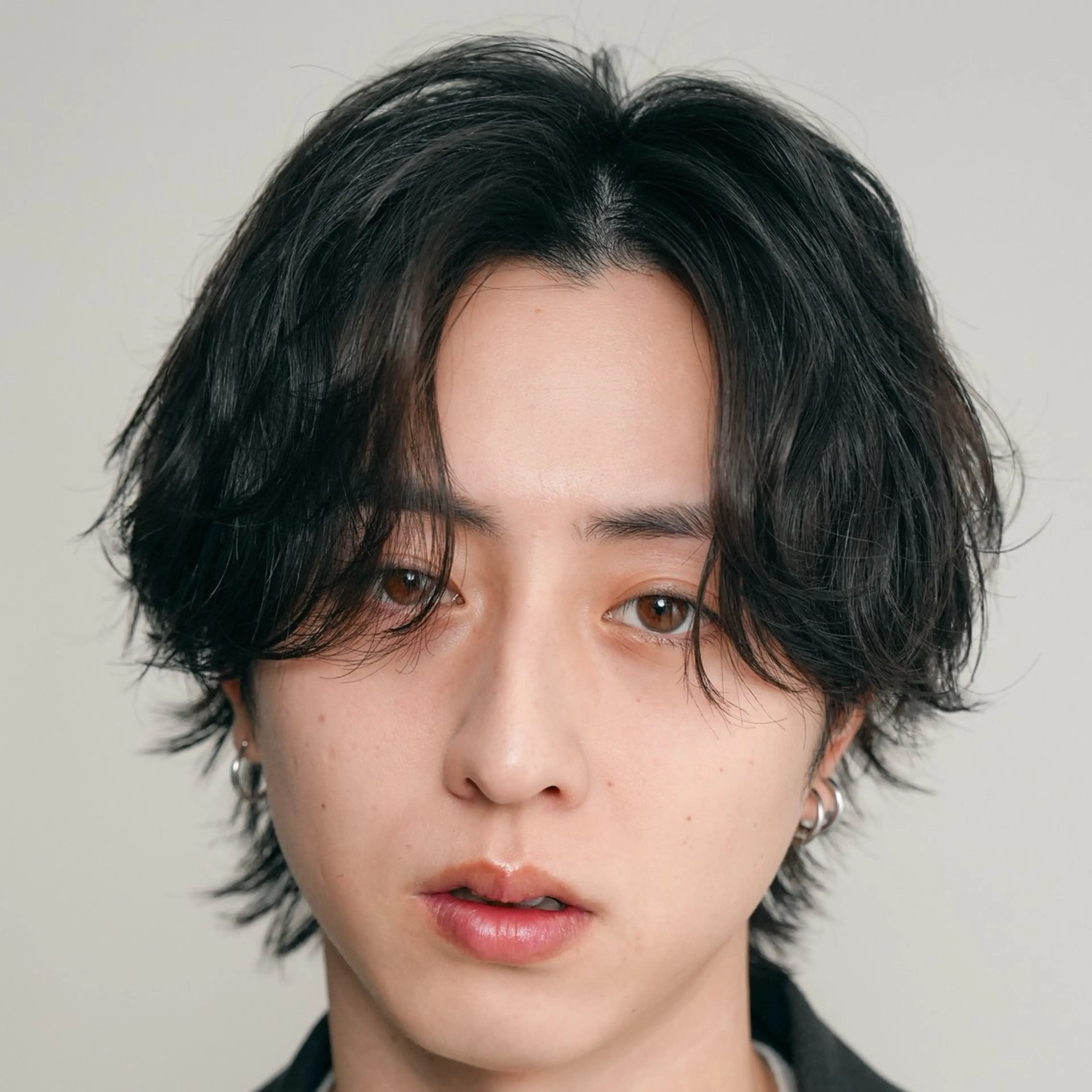 パーマ メンズ センターパート マッシュ メンズパーマ プードルパーマ メンズツイストパーマ カット パーマ 仙台メンズパーマ/ fifth/丸山佳叶のヘアスタイル