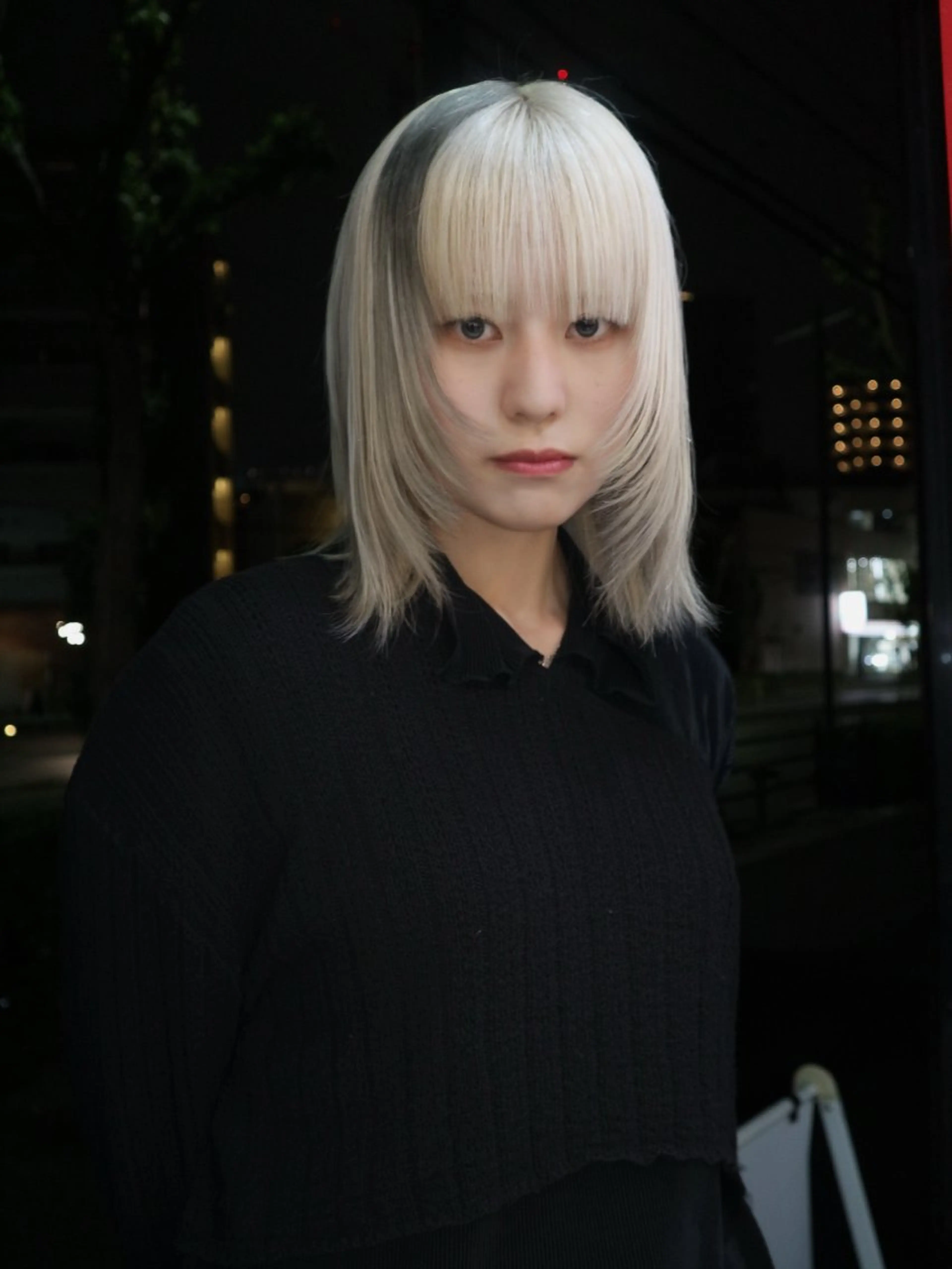 ミディアム カラー ヘアカラー トリートメント ハイトーン/メンズ/ デザイン/梅田/ミユのヘアスタイル