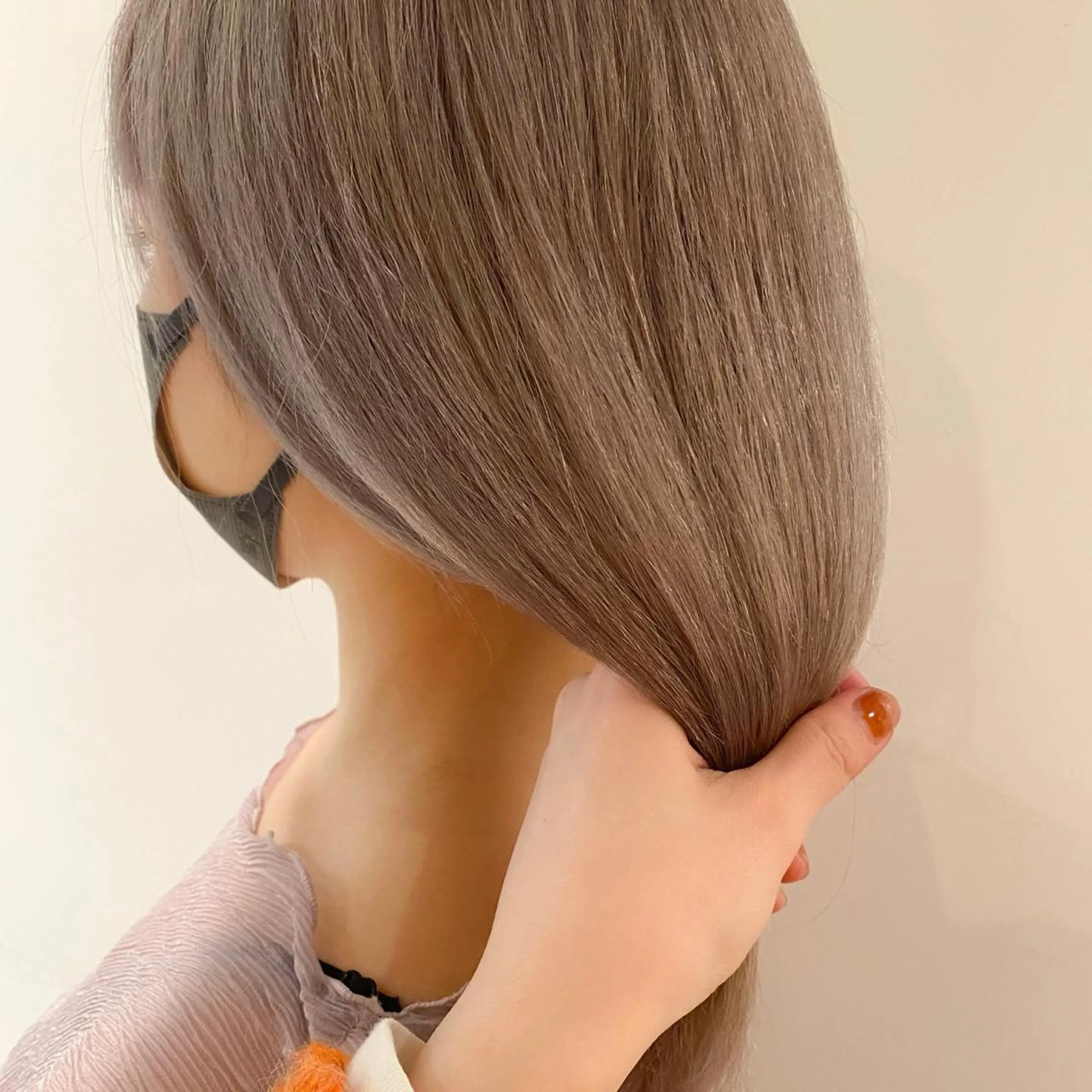 ミディアム カラー ヘアカラー トリートメント 中屋恵美🎨 Designカラーのヘアスタイル