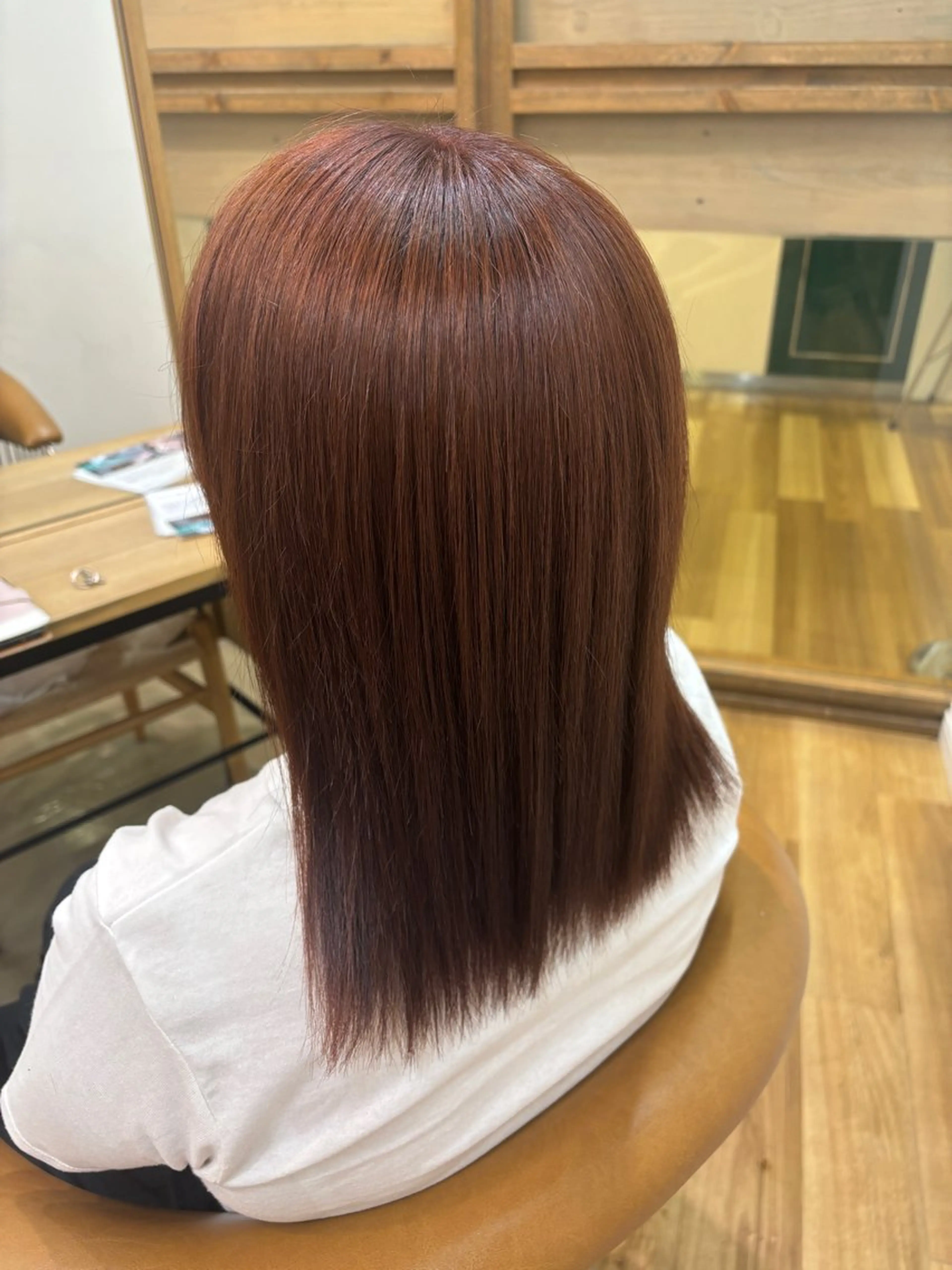 カラー CINQ ゆりんのヘアスタイル
