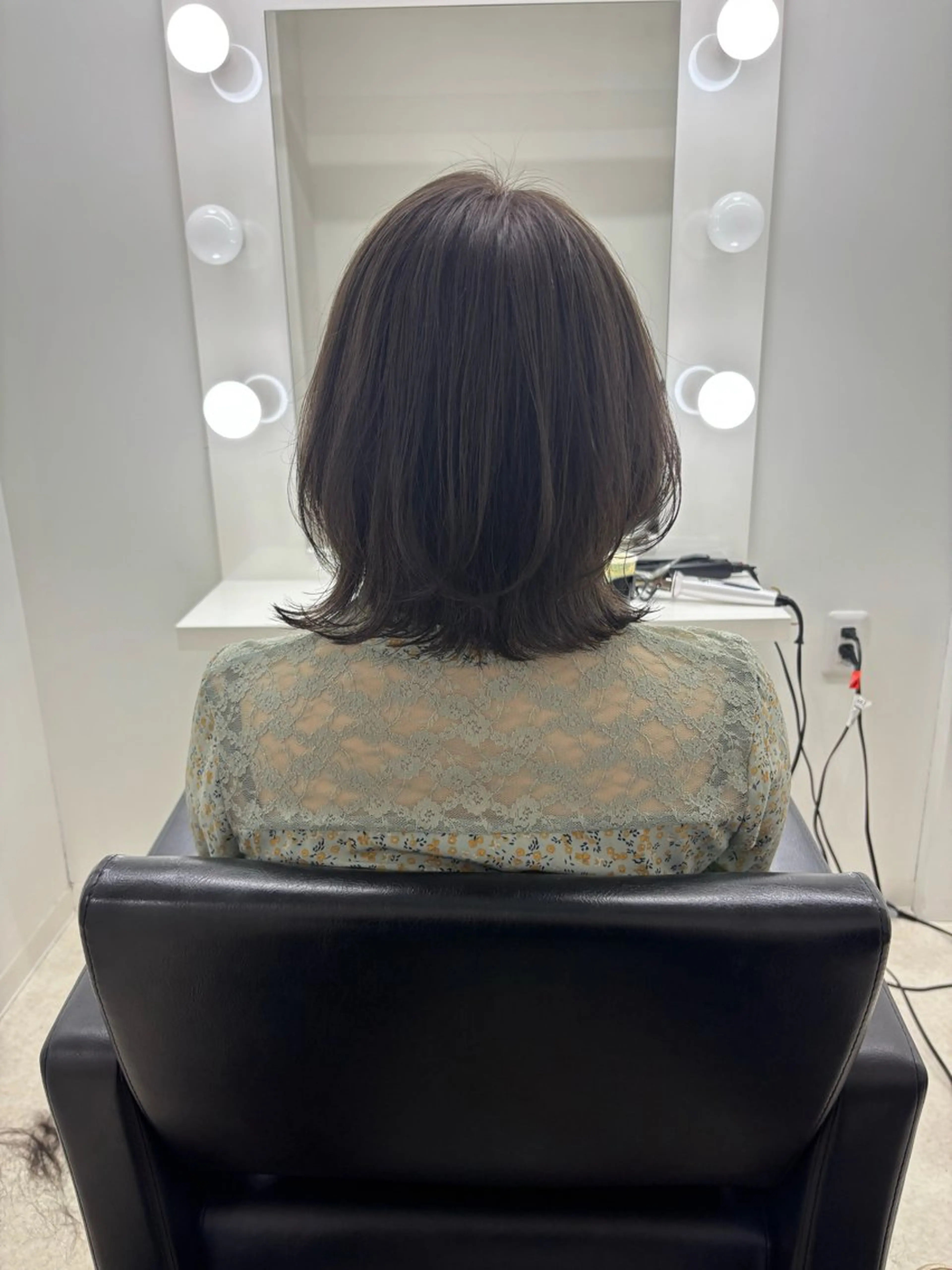 ミディアム 冨木 雄斗のヘアスタイル