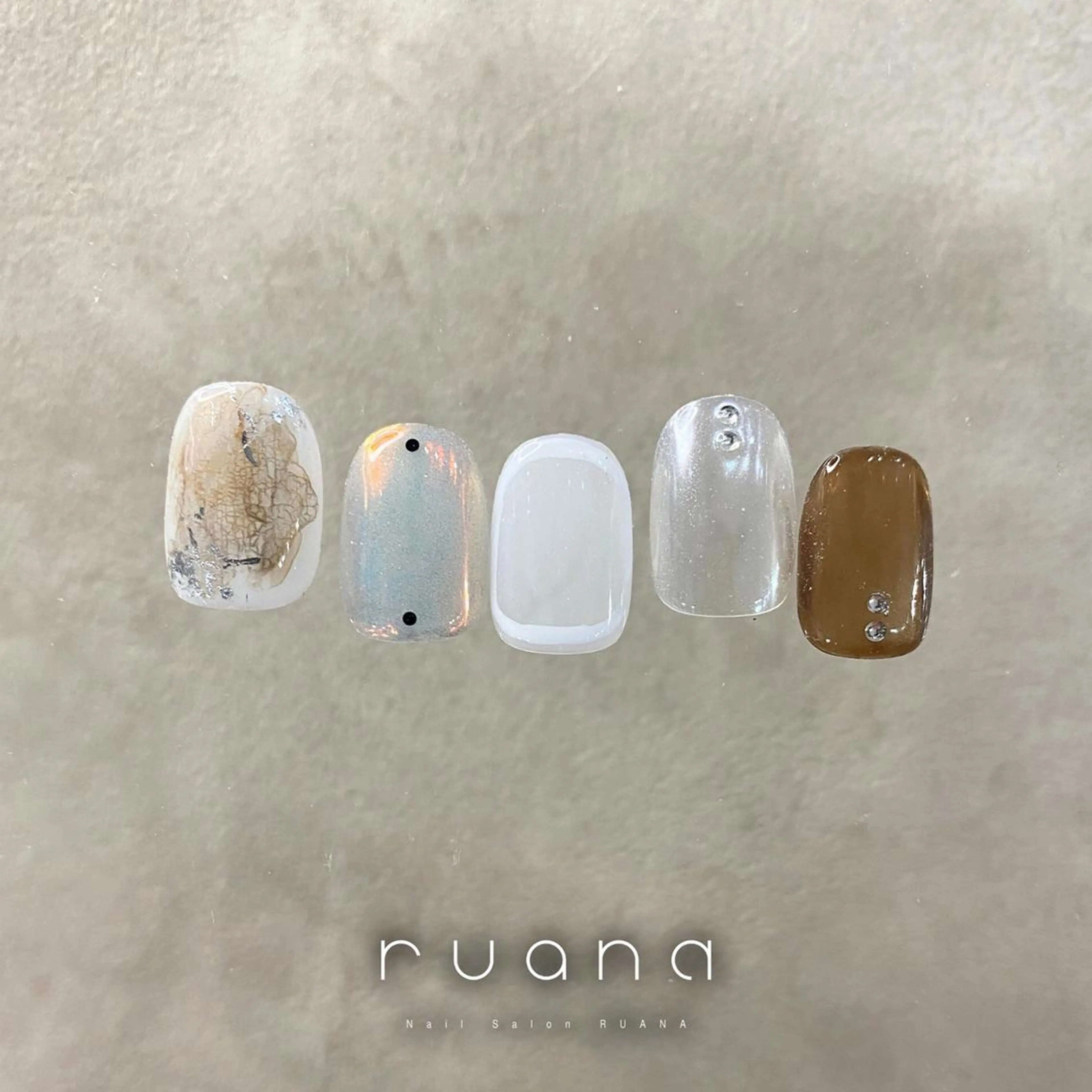 ネイル 藤元 日々和のネイルデザイン