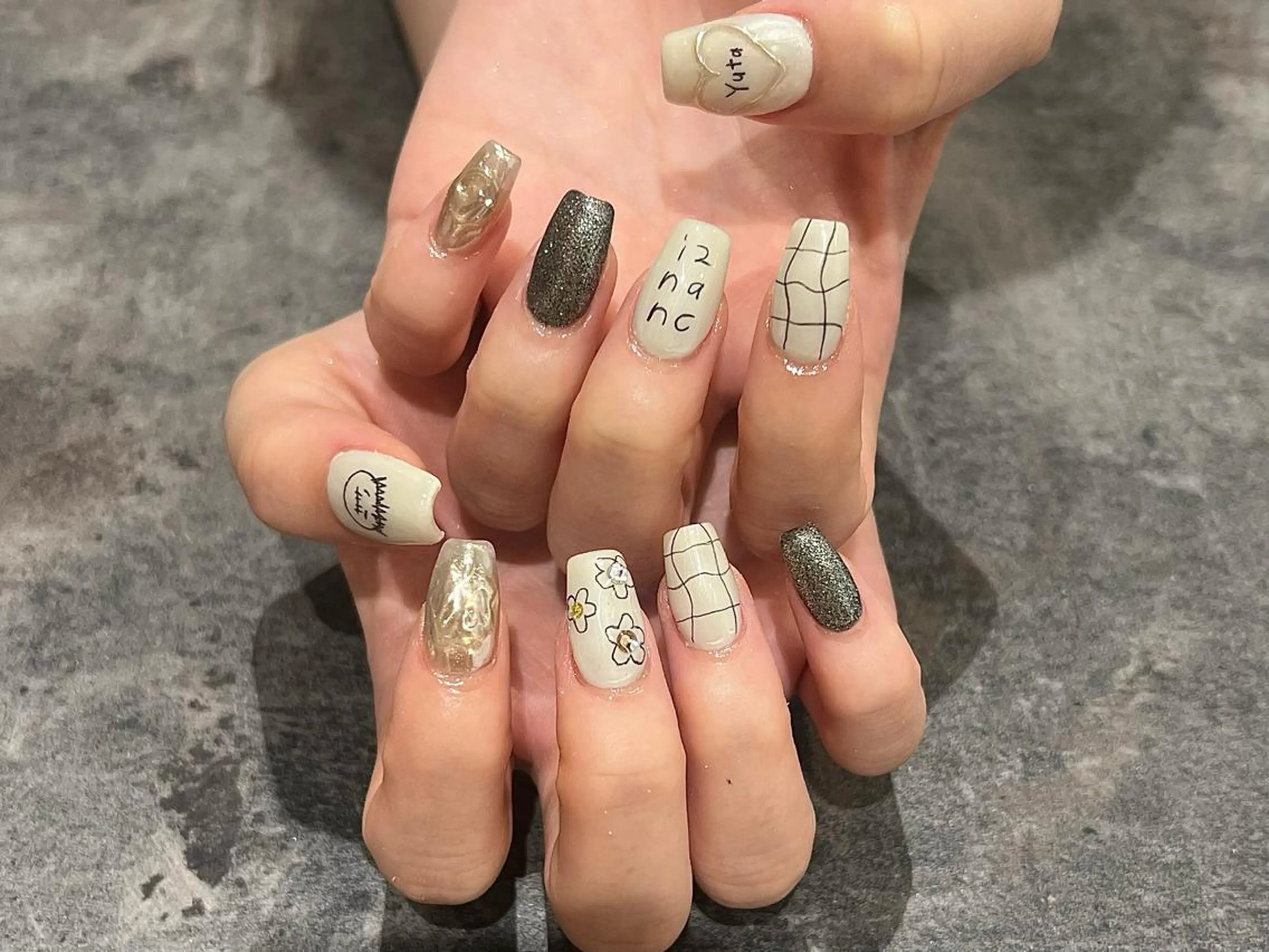 ネイル ハンドネイル 鶴田୨ৎmaison de NALIのネイルデザイン