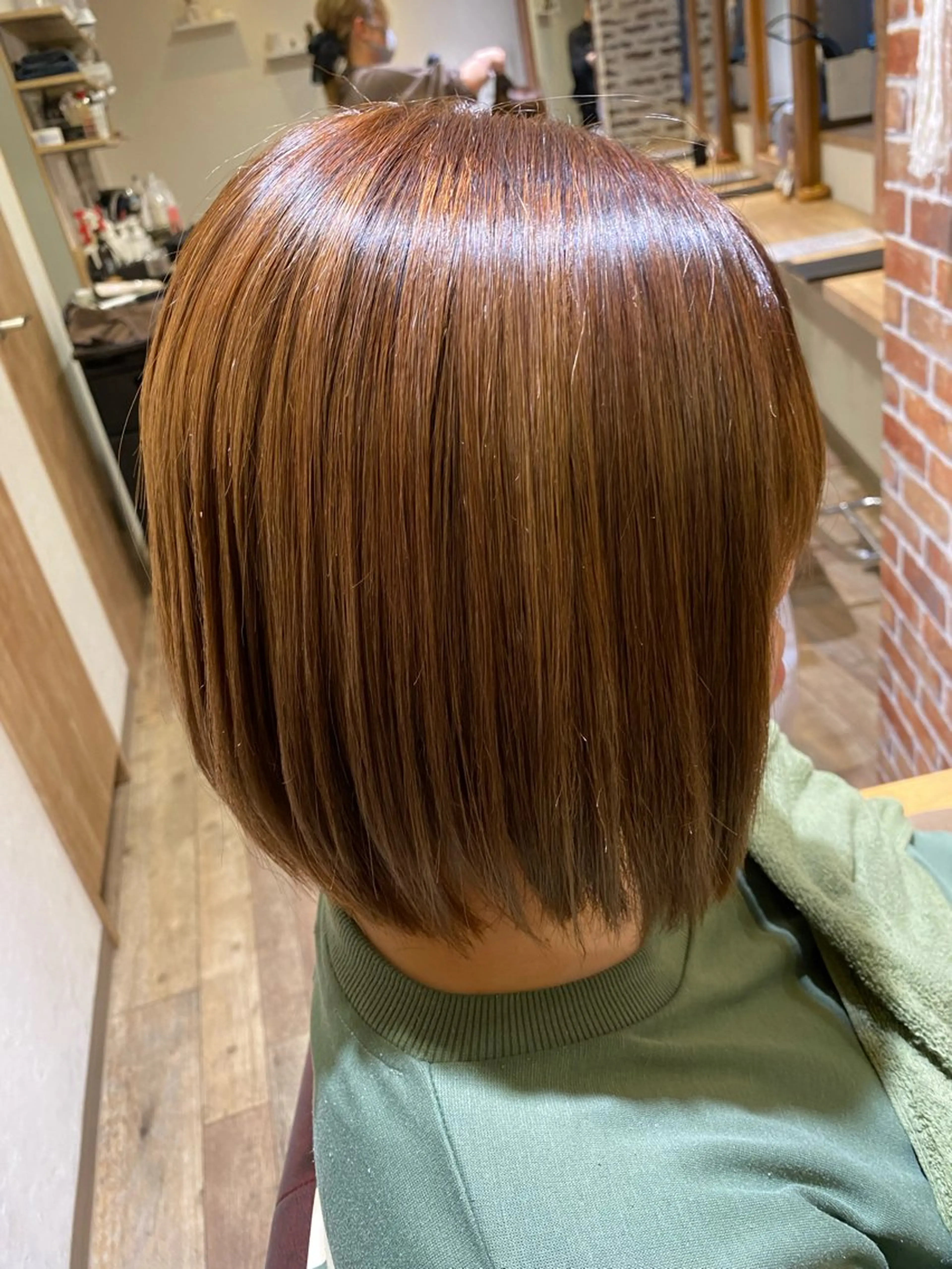 ショート カット 縮毛矯正 トリートメント 髪質改善パーマ🫧 Natsumiのヘアスタイル