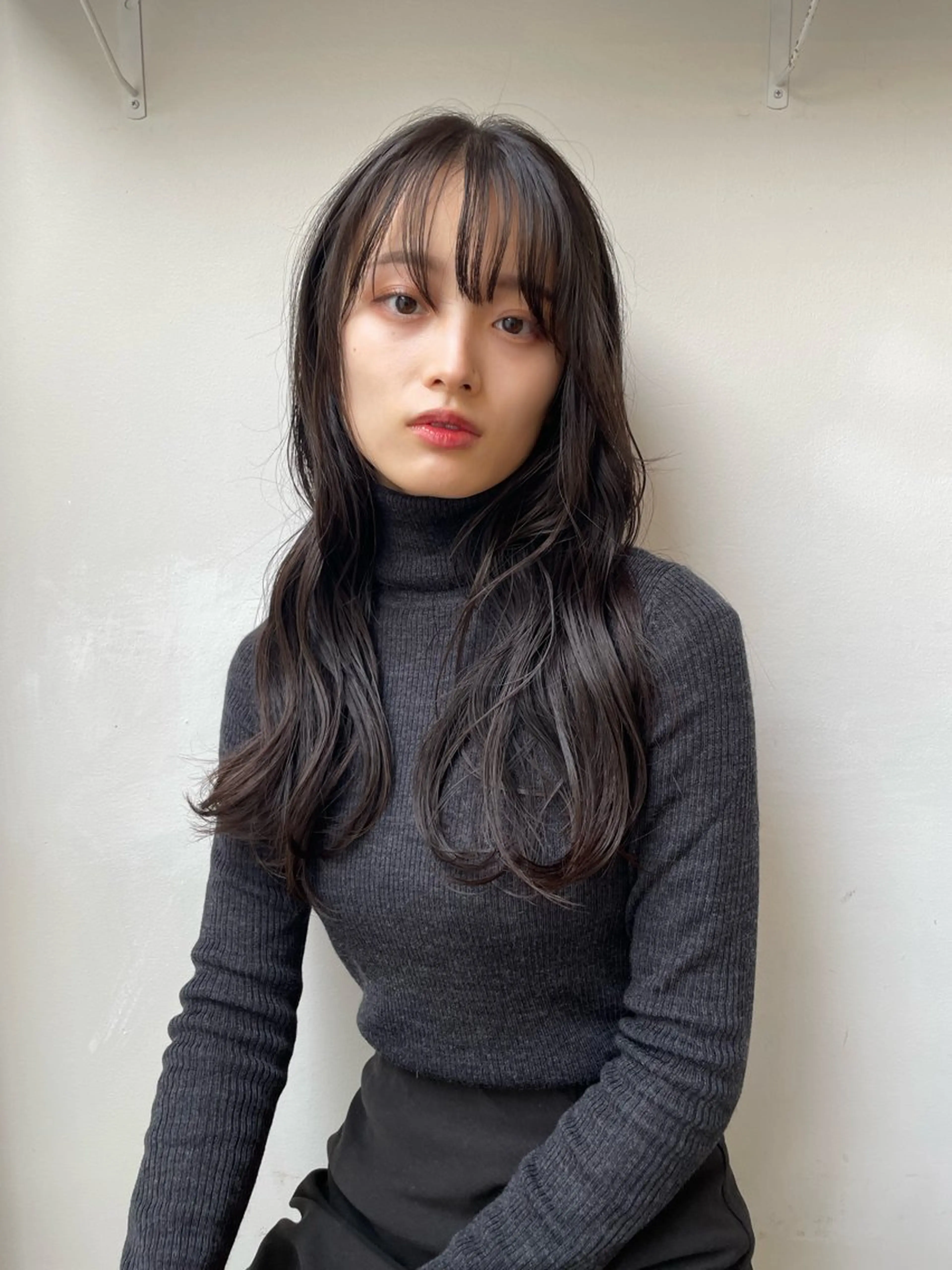 カラー 透明感カラー グレージュ オリーブグレージュ オリーブグレー 原宿/ケパーマ 🧺ユウマのヘアスタイル
