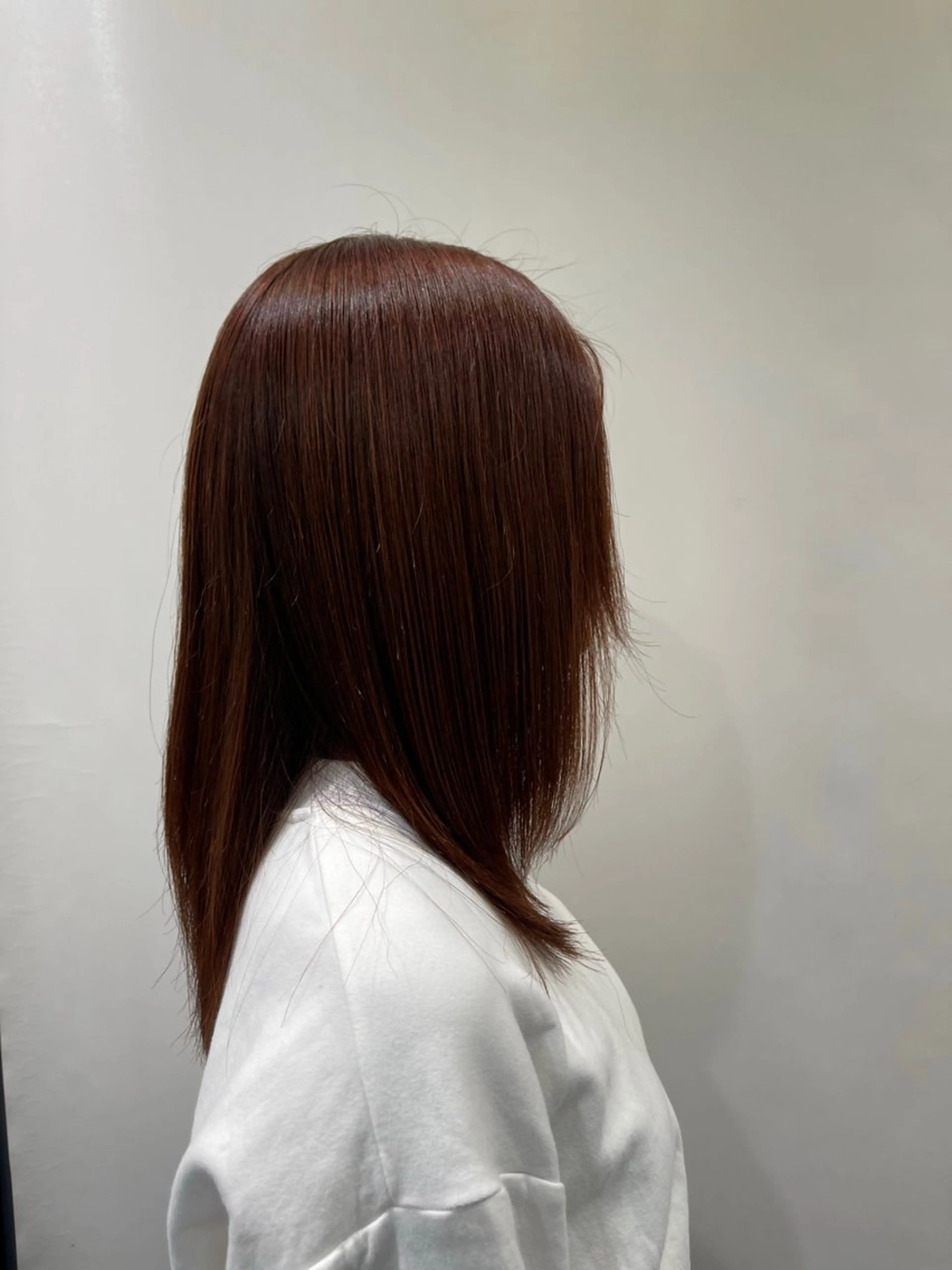 セミロング カラー 🦋艶髪縮毛矯正 /なおのヘアスタイル