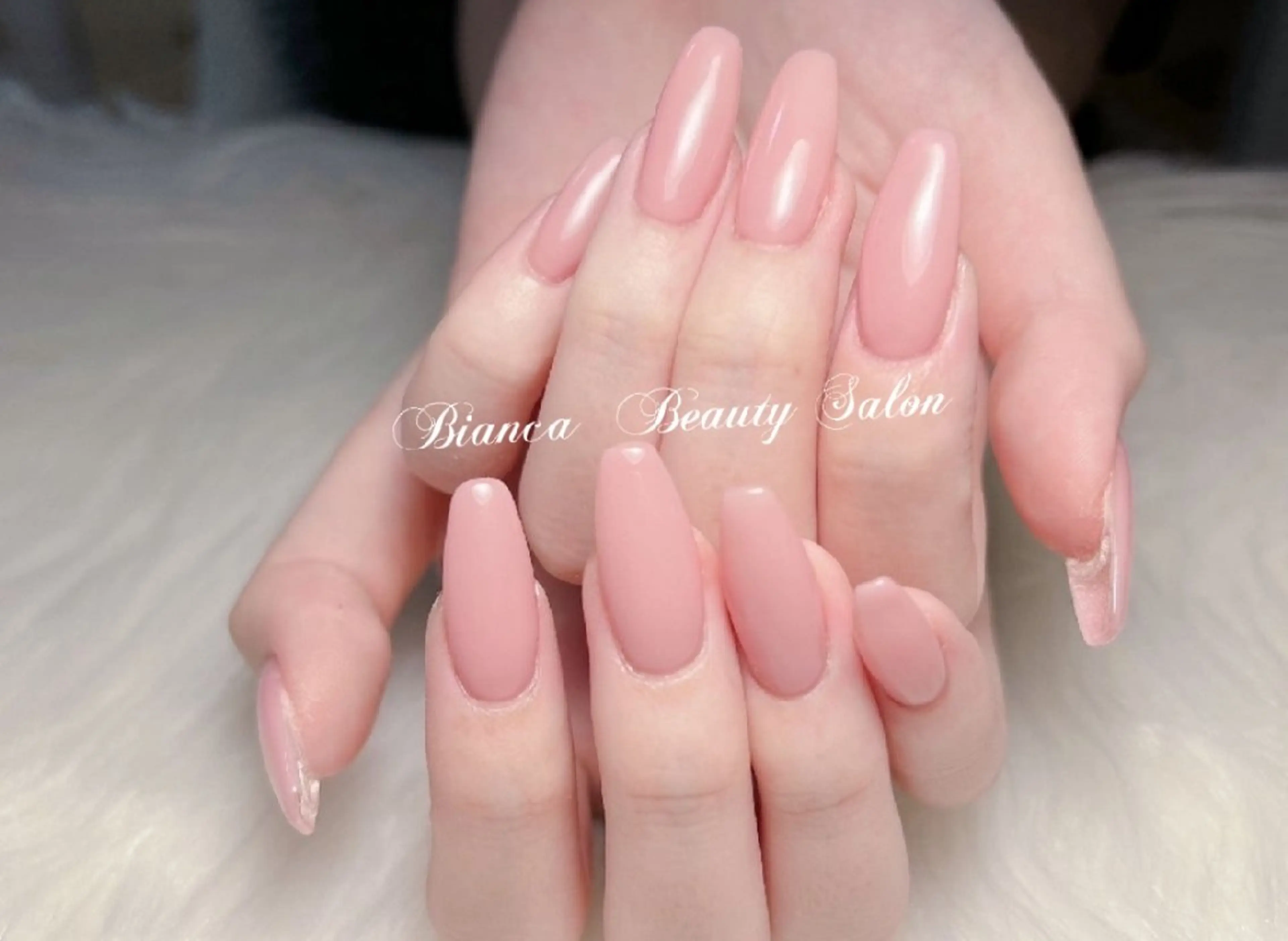 Hant【チップ長さ出し】💅ハンド★チップ長さ出し10本+ワンカラーorラメグラ★平日16時まで限定の写真