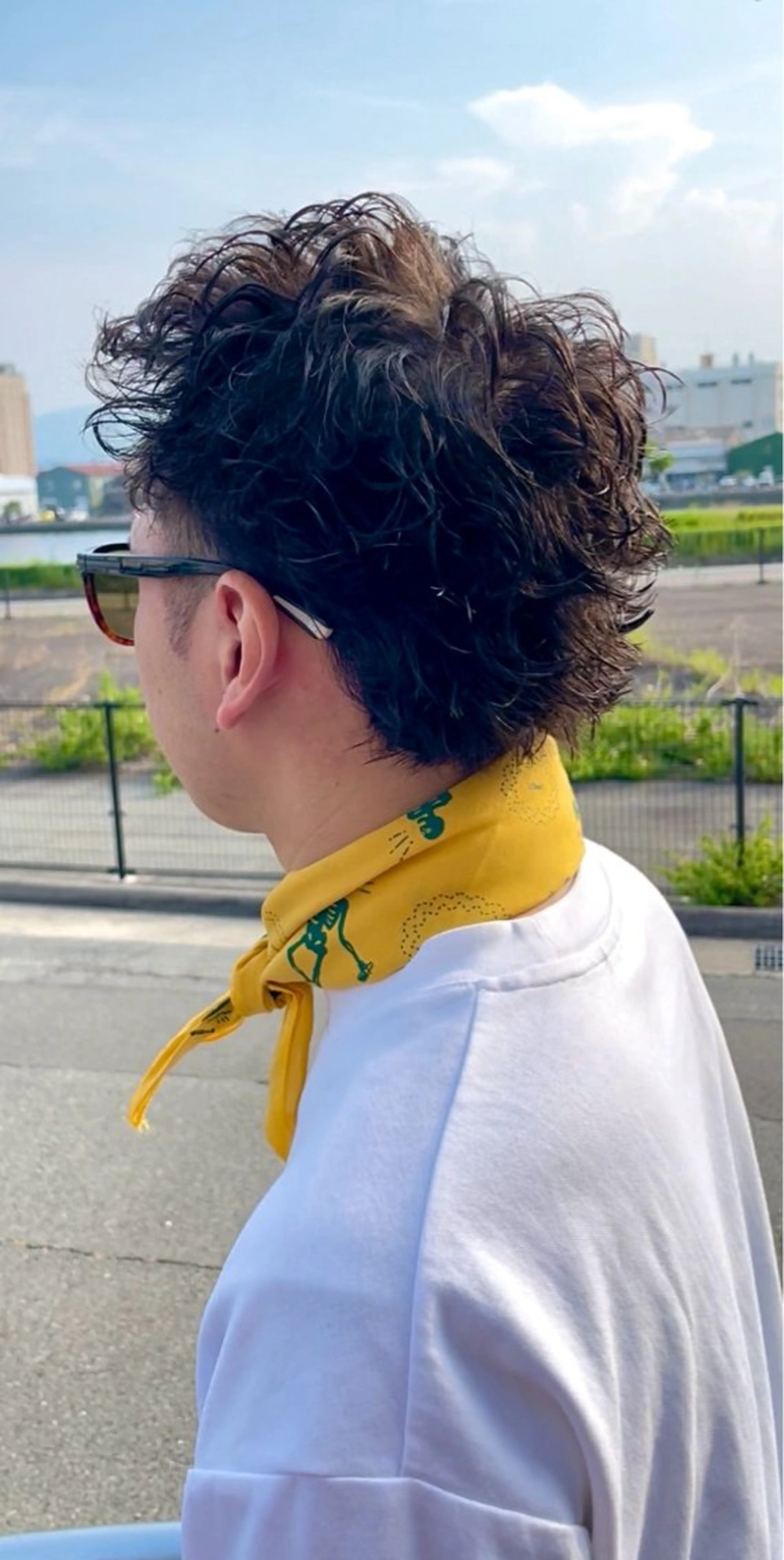 『夏におすすめ・髪の毛の負担を最小限に』カット+スパイラルパーマ+アルガントリートメントの写真