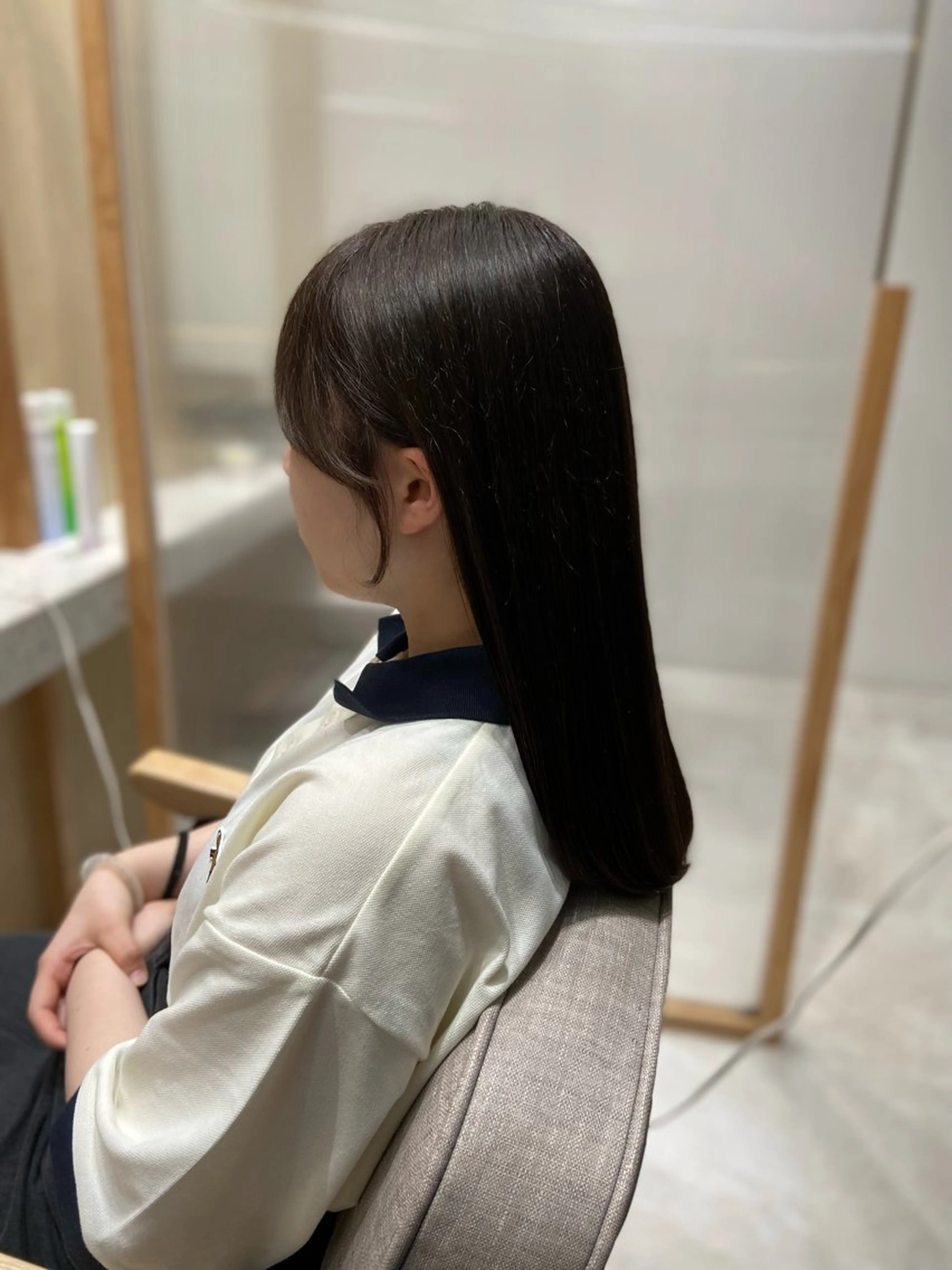 セミロング 🦉静かに過ごしたい 方、個室席🦉タナカのヘアスタイル