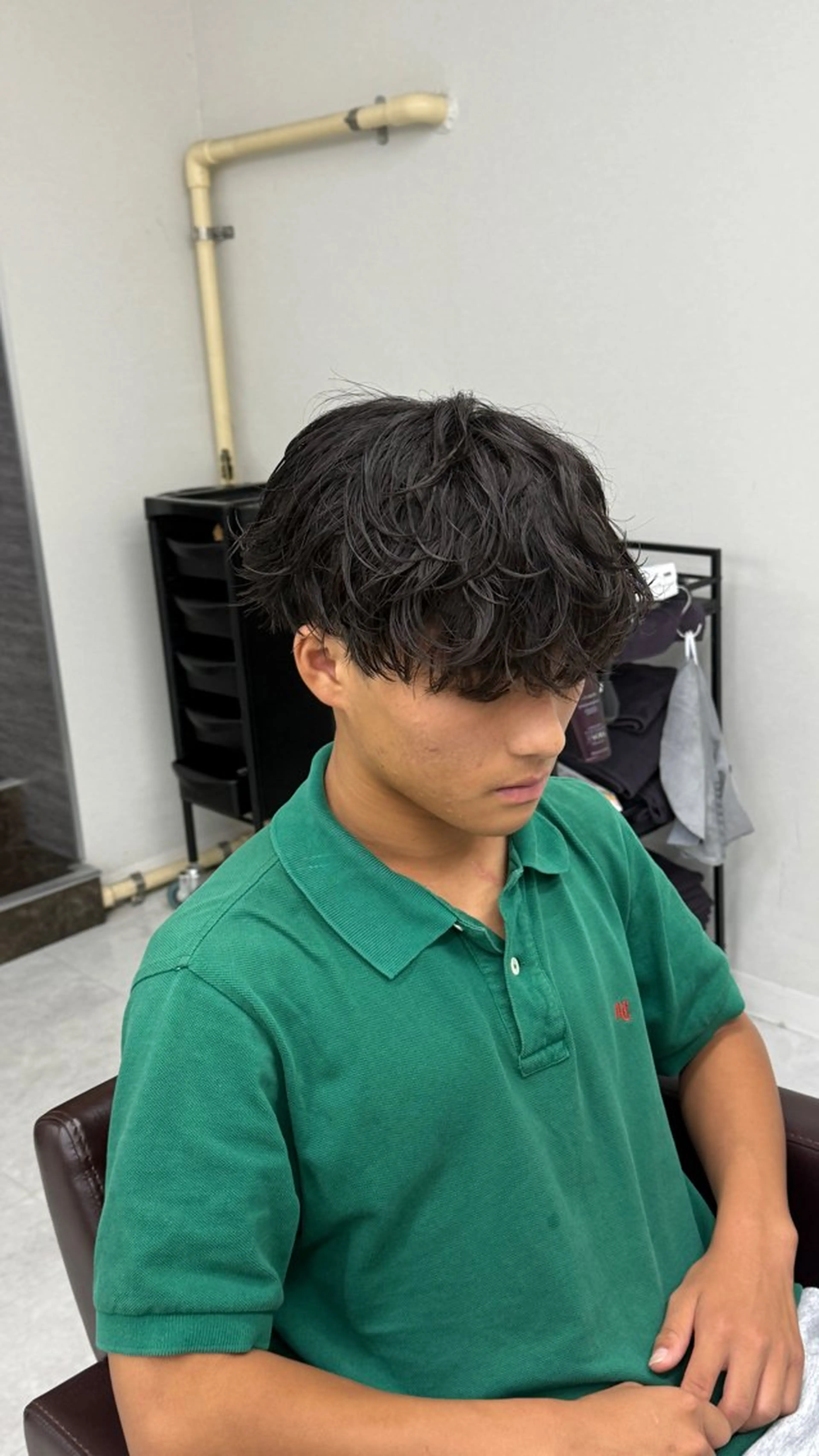 パーマ メンズ カット パーマ トリートメント ヘッドスパ ヘアセット シャドウパーマ/ メンズ/KENTAのヘアスタイル