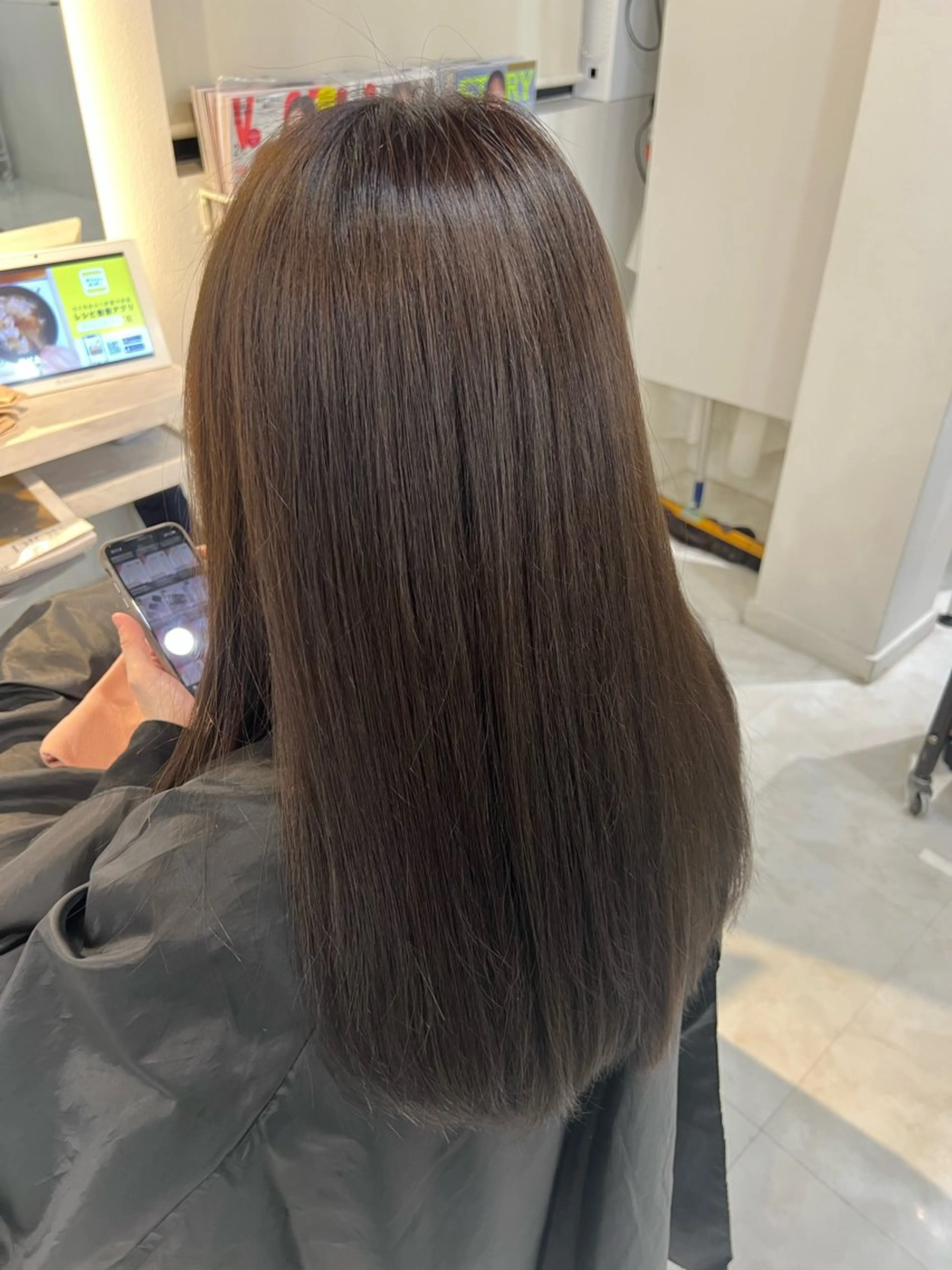 ロング 寒色ブリーチ練習 モデル募集✨️NOAのヘアスタイル