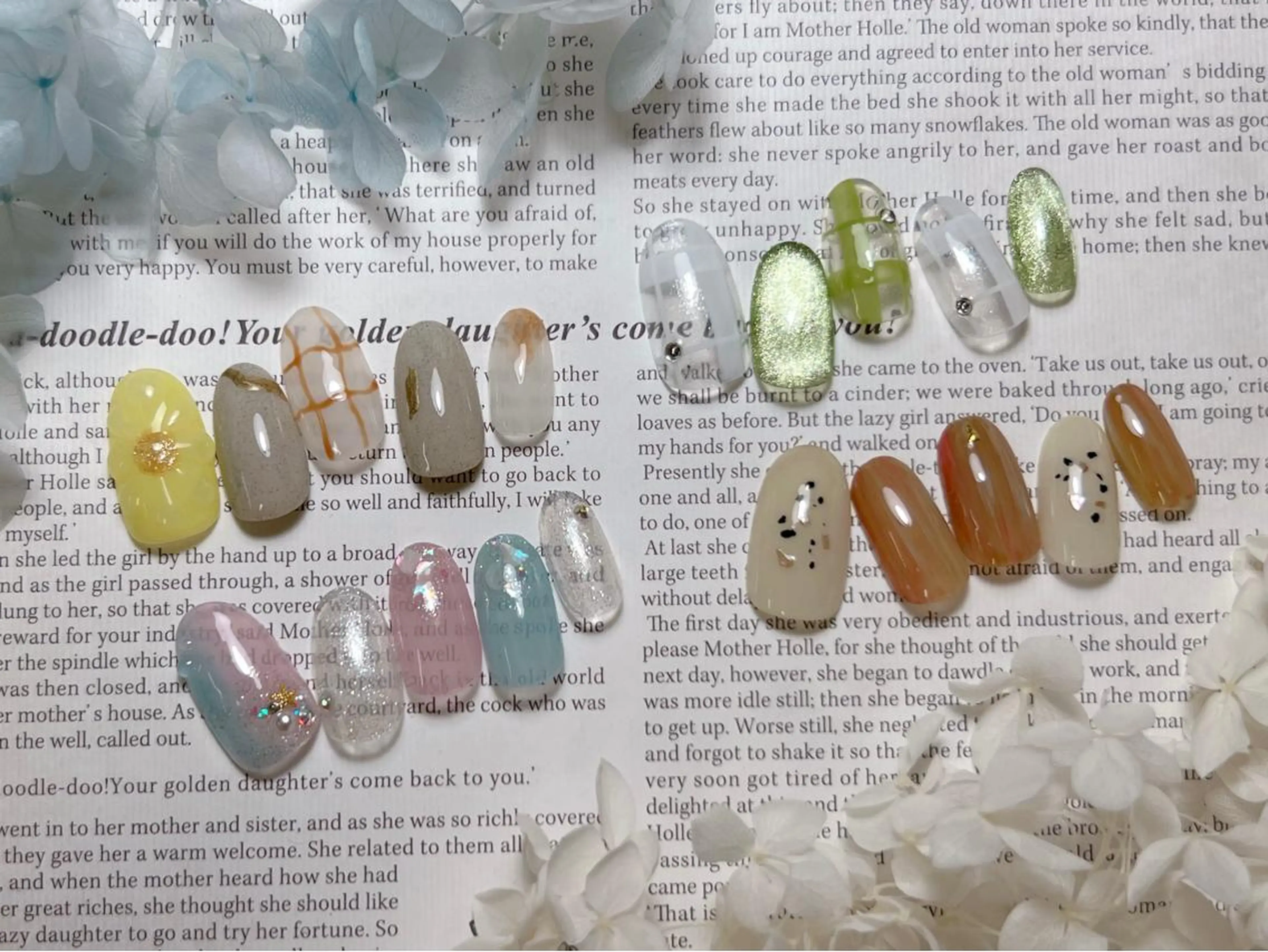 ネイル ハンドネイル プティリボン 武蔵小金井店のネイルデザイン