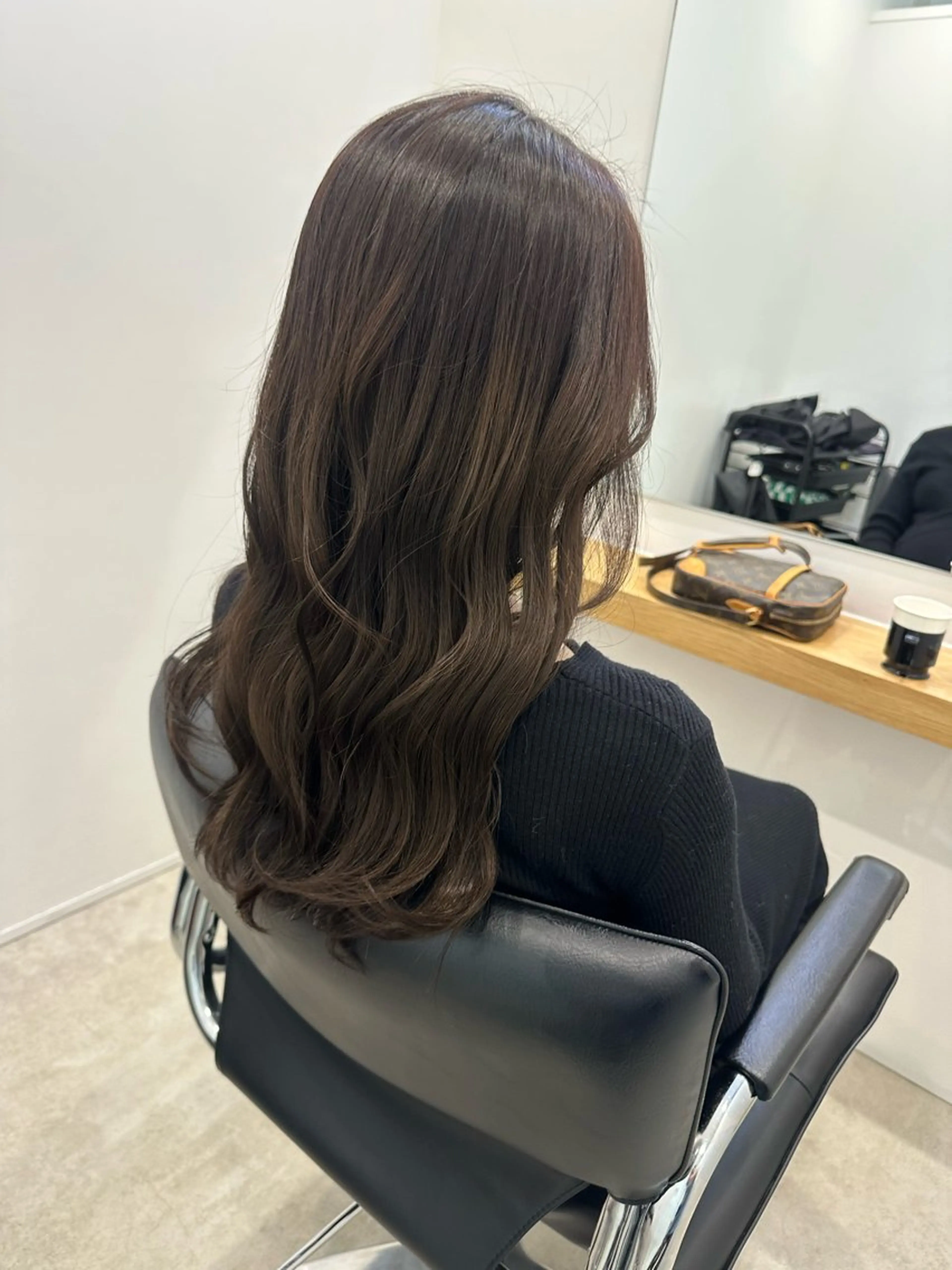 ロング カラー ヘアカラー トリートメント レイヤー/ナチュラル 💐nao.のヘアスタイル