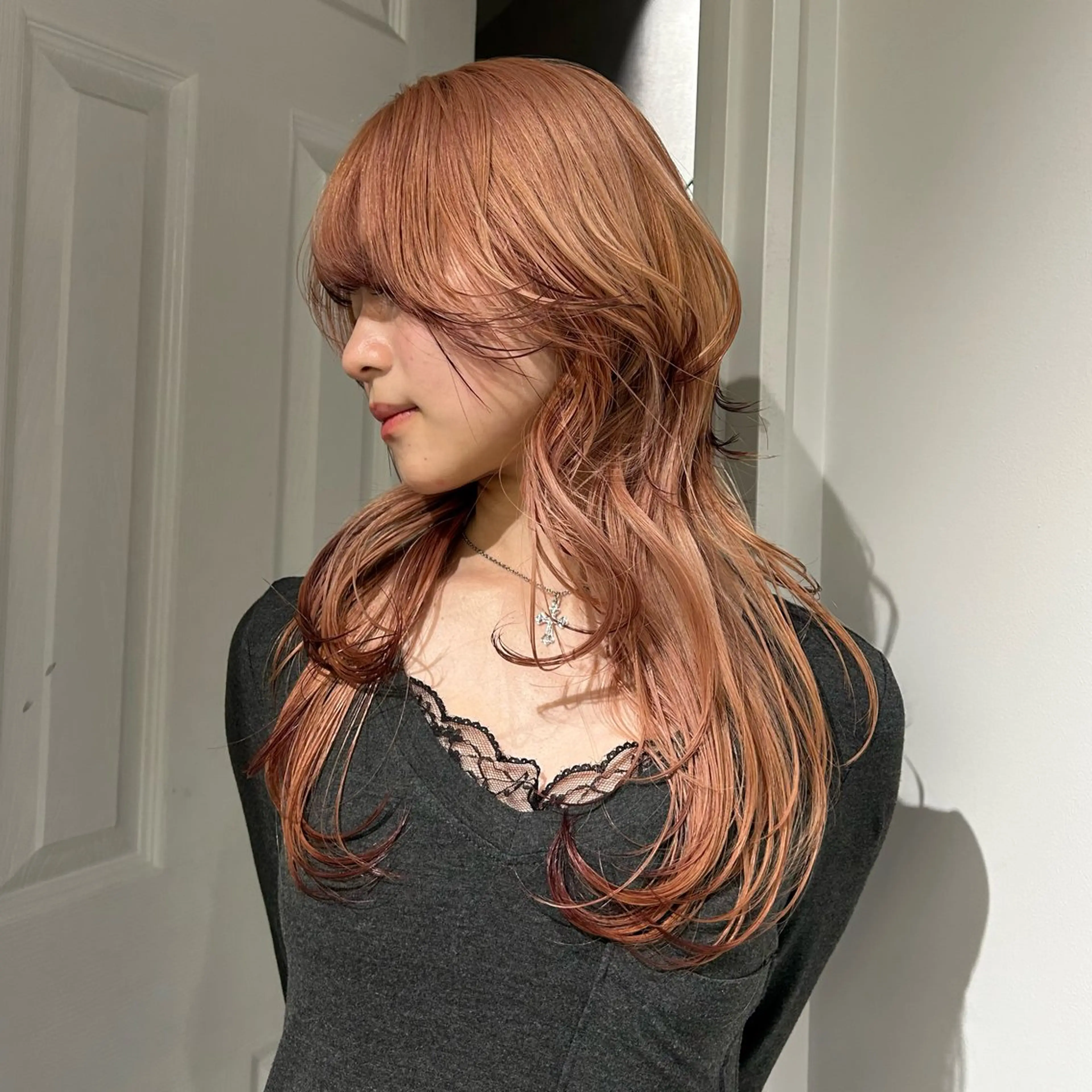 ロング カラー メンズ/ボブ/パーマ /くるみのマツエク・マツパデザイン