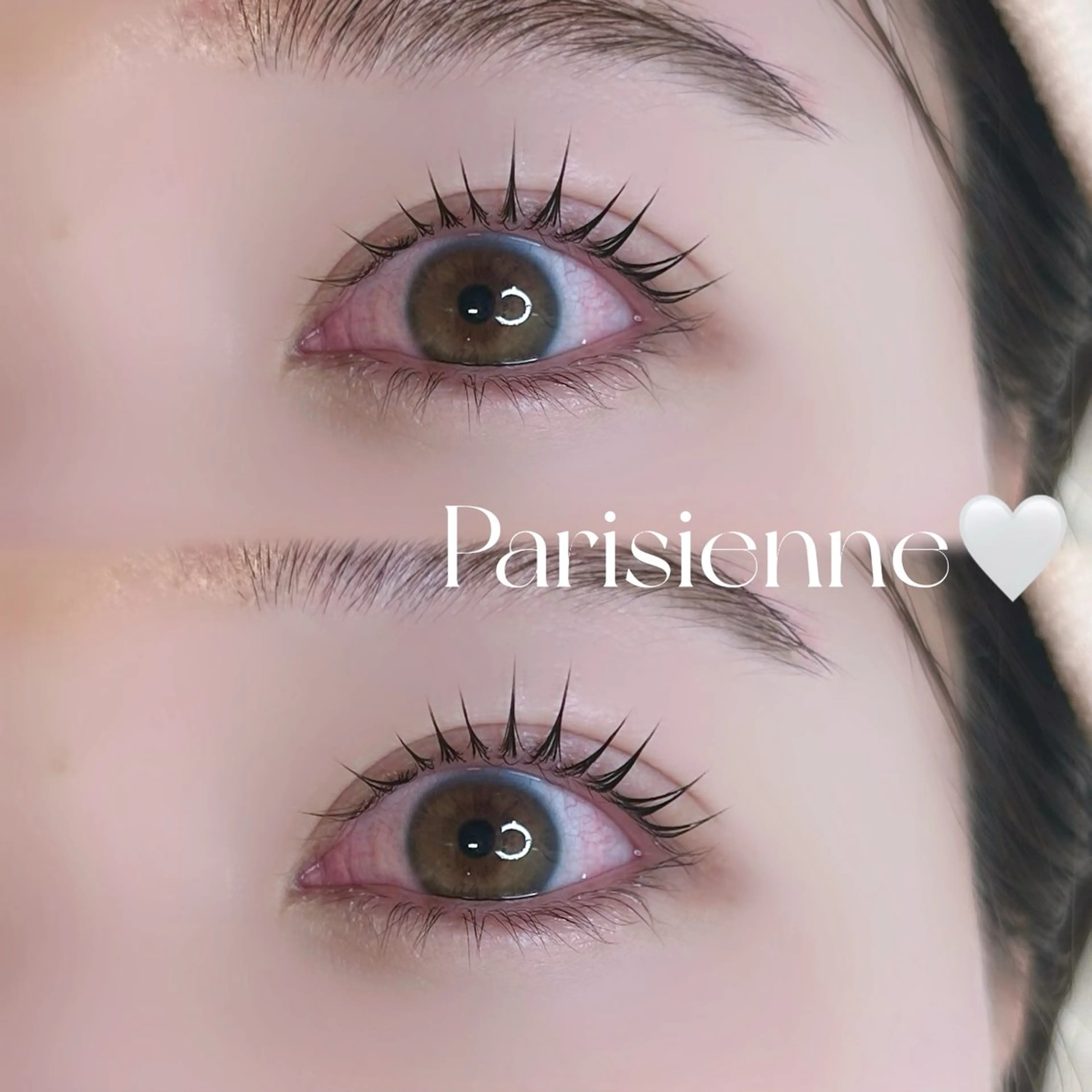 マツエク・マツパ パリジェンヌラッシュリフト まつげパーマ マツパ mila. mahina 天神のマツエク・マツパデザイン