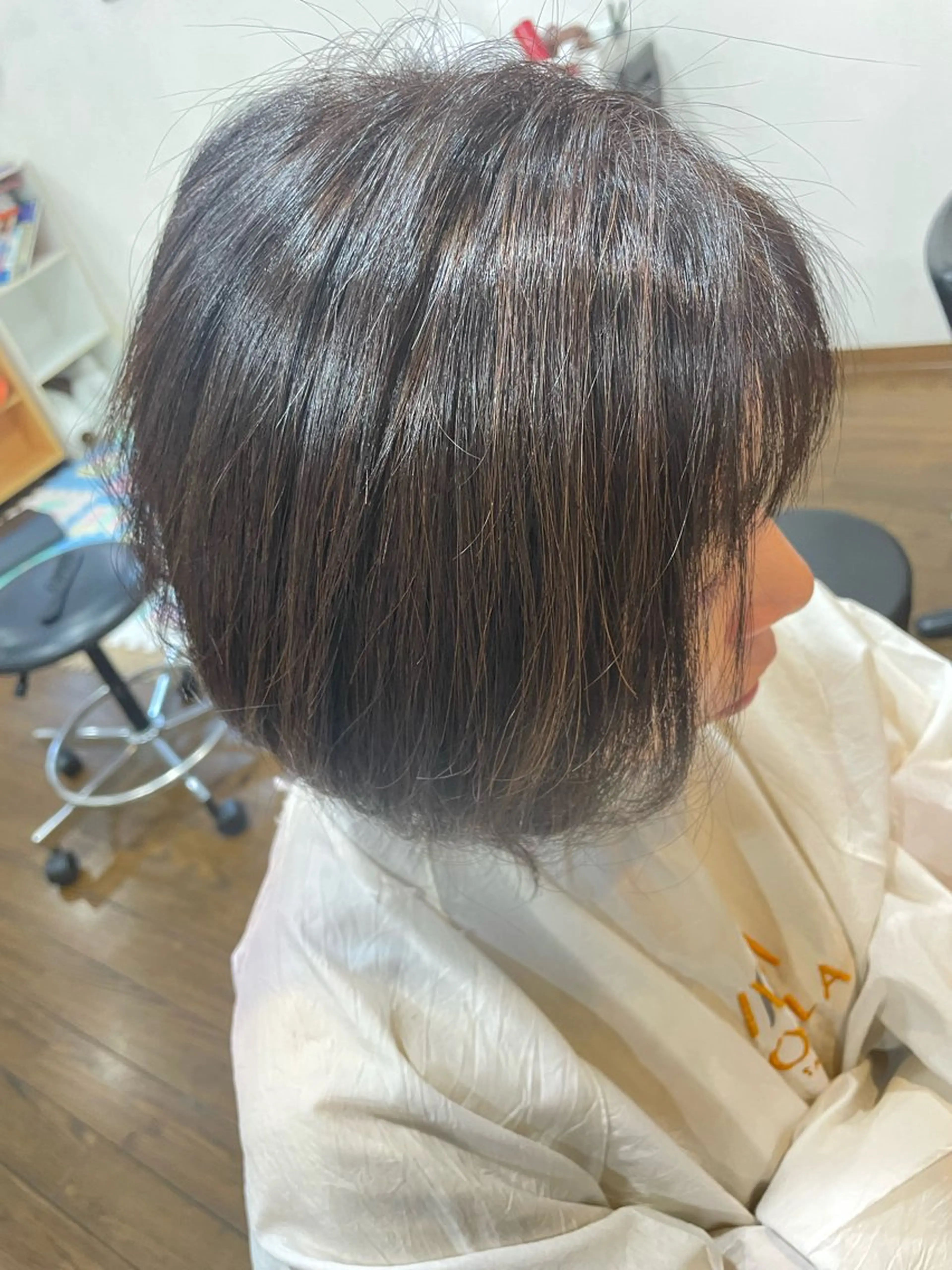 ミディアム カラー 浅香山✨美髪✨ やまもとあきこのヘアスタイル