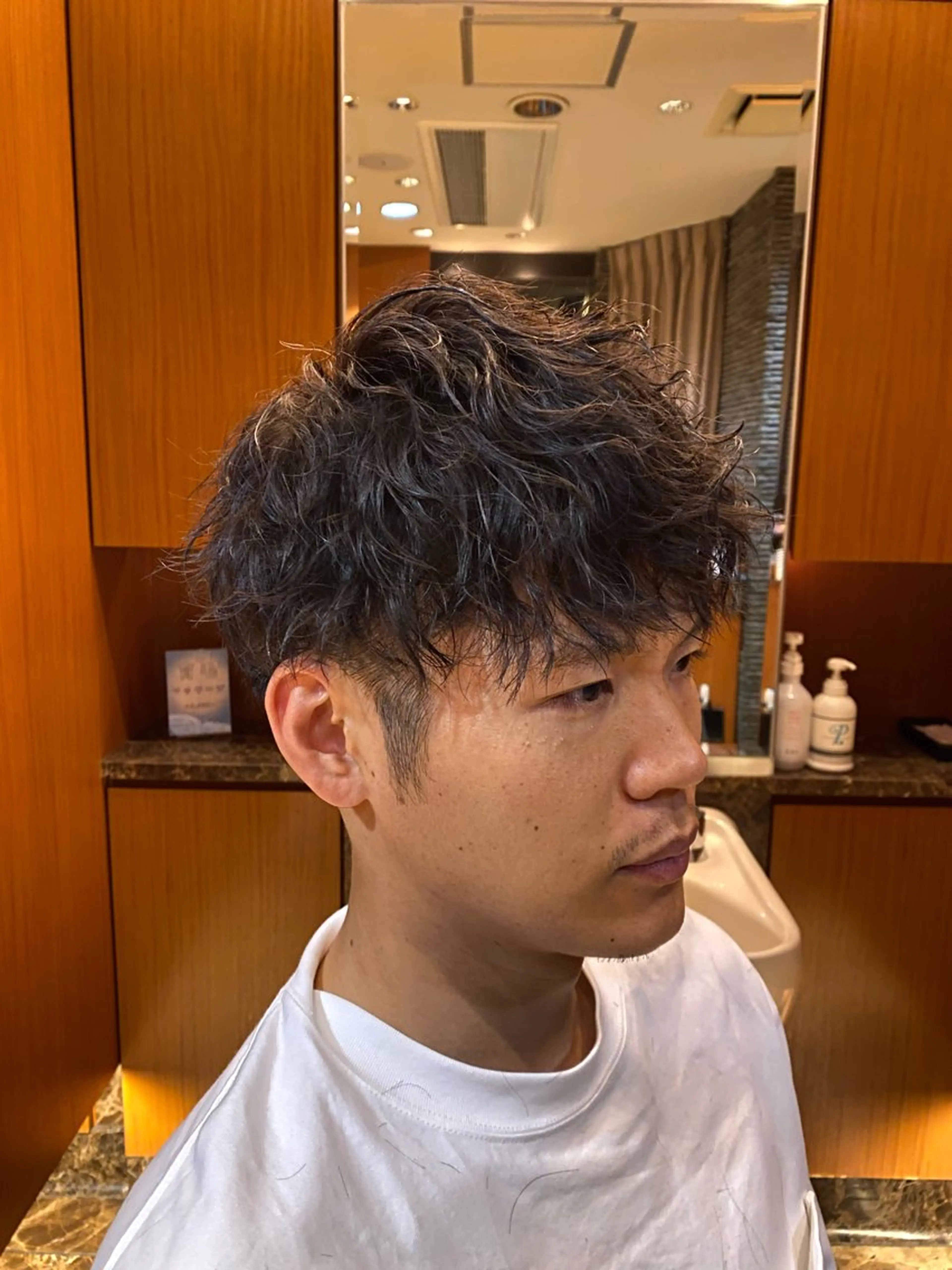 ショート 北川 竜也のヘアスタイル