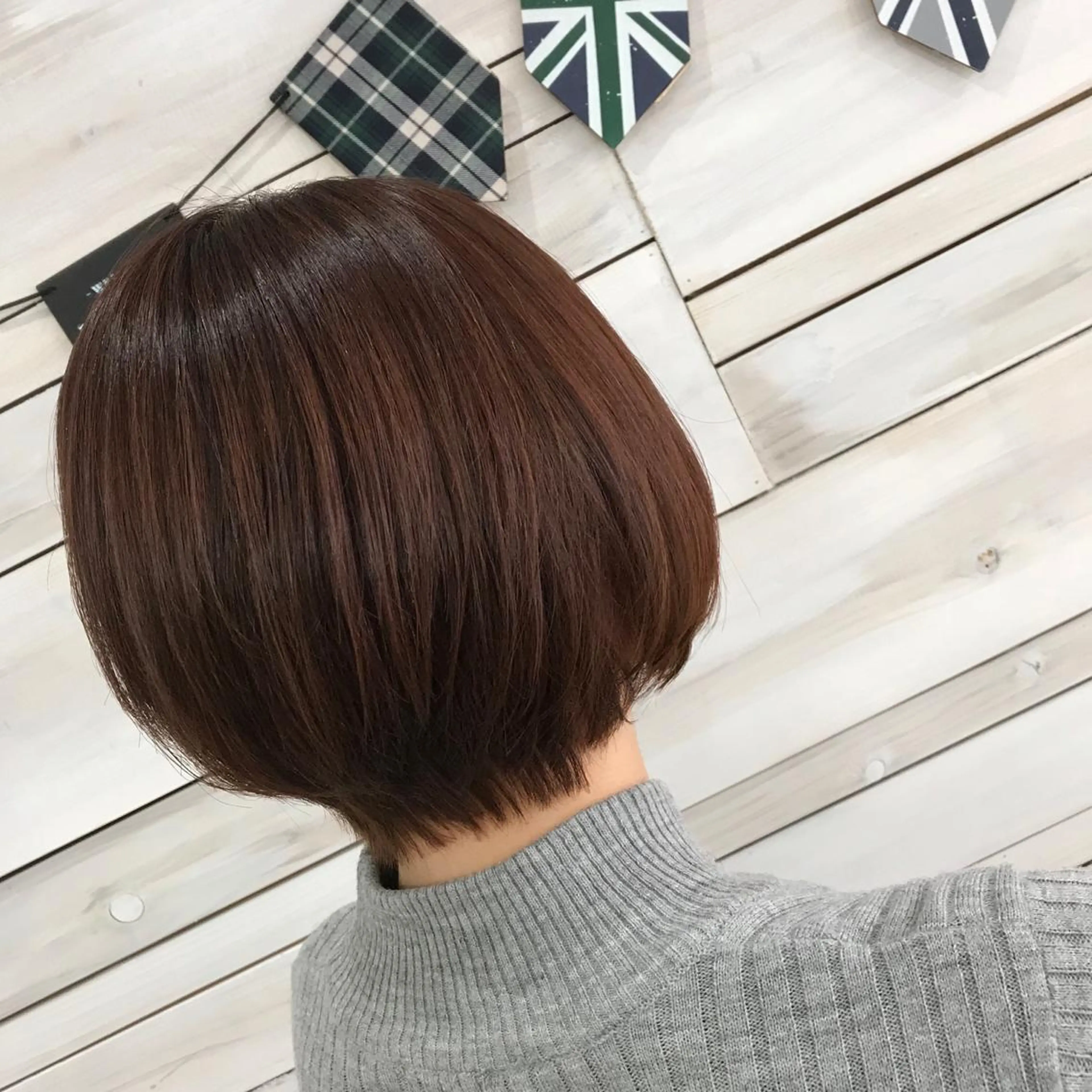 ショート カラー ショートボブ ボブ ショートヘア ヤスノ リョウのヘアスタイル