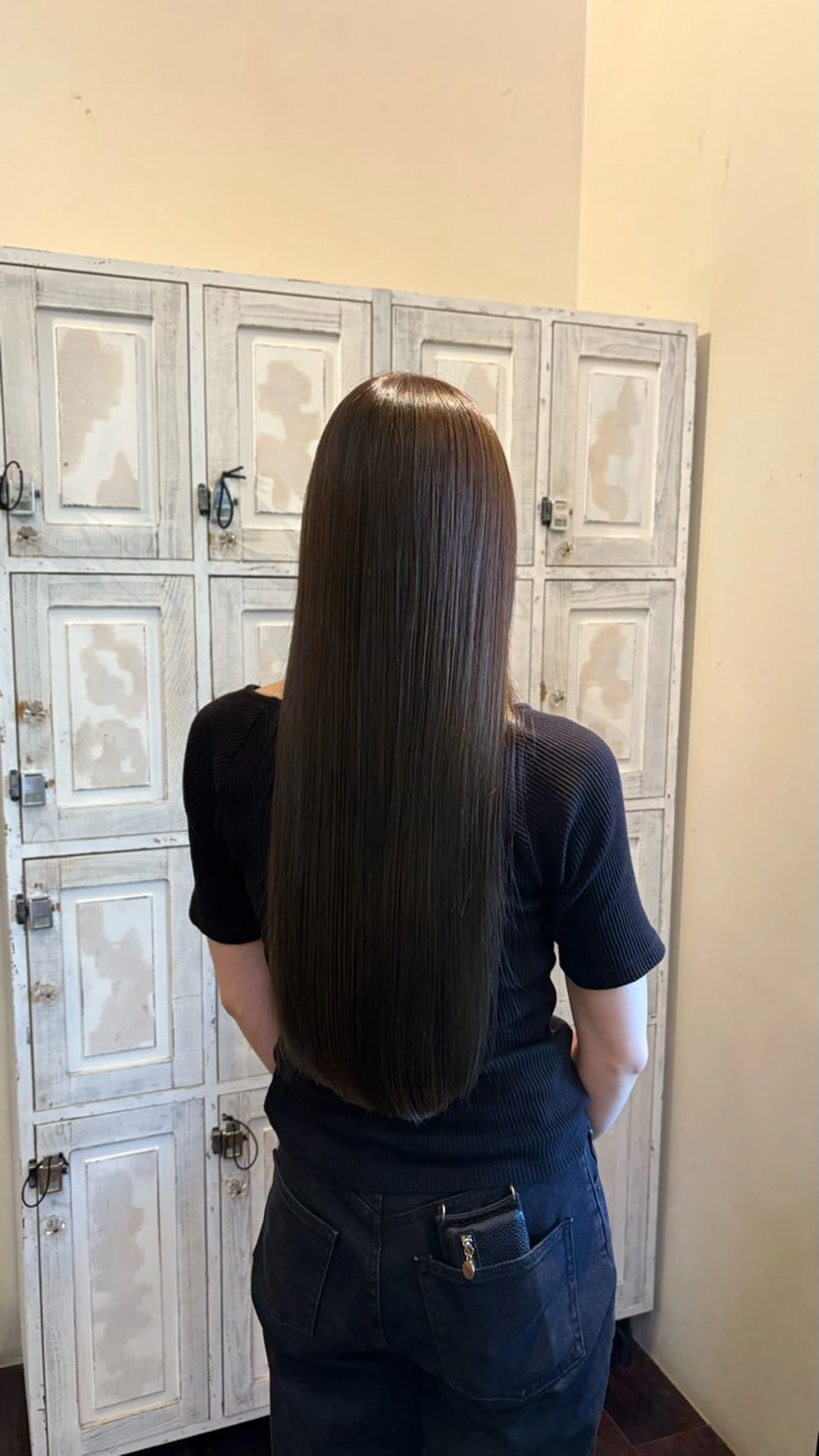 ロング カラー ヘアカラー ルプラボウ/ 内藤ほのか/艶カラーのヘアスタイル