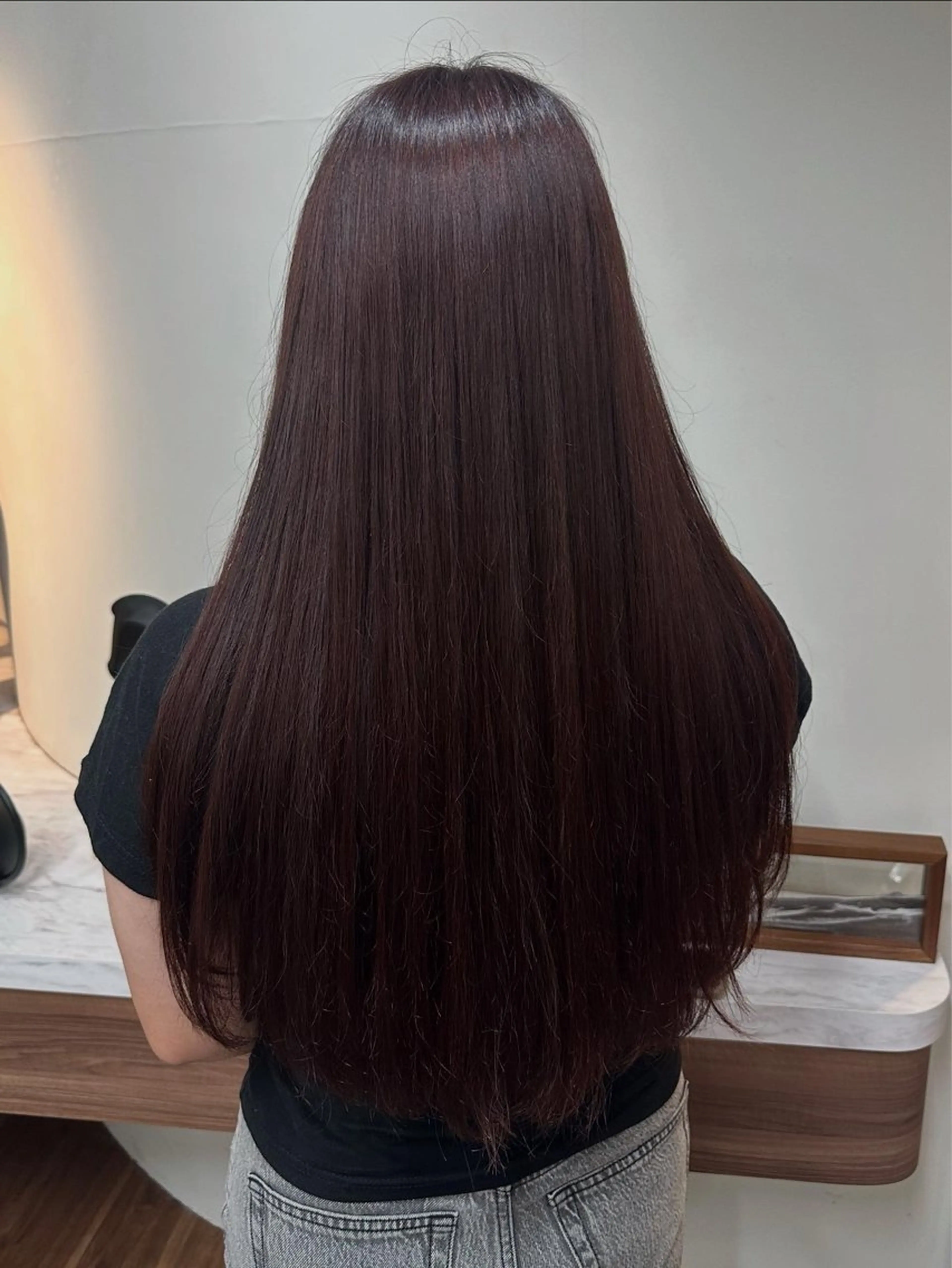 ロング カラー トリートメント ヘアカラー みさき ♡のヘアスタイル