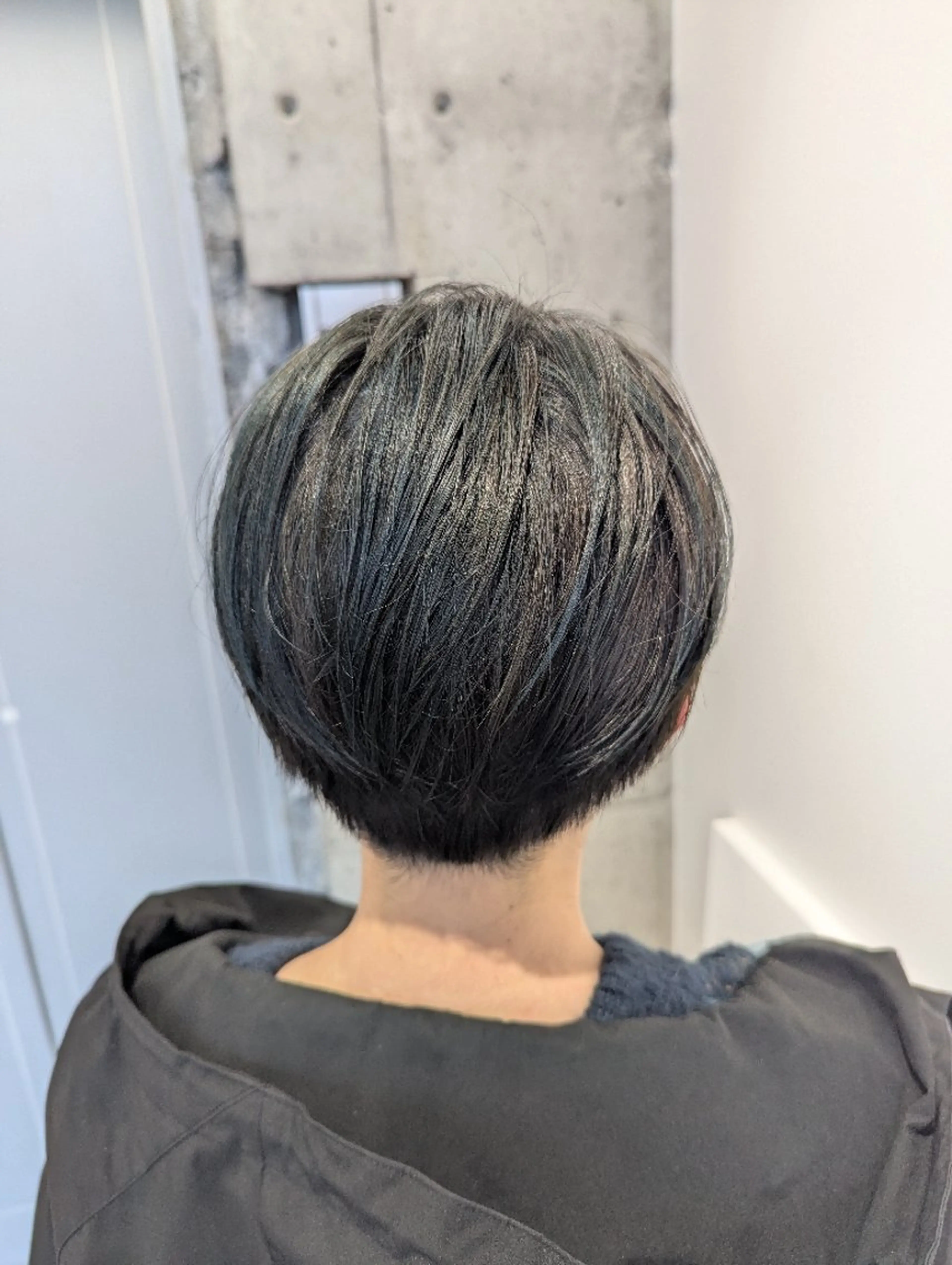 ショート ハイライト ショートヘア カット ヘアカラー newi 天王寺　 masakoのヘアスタイル