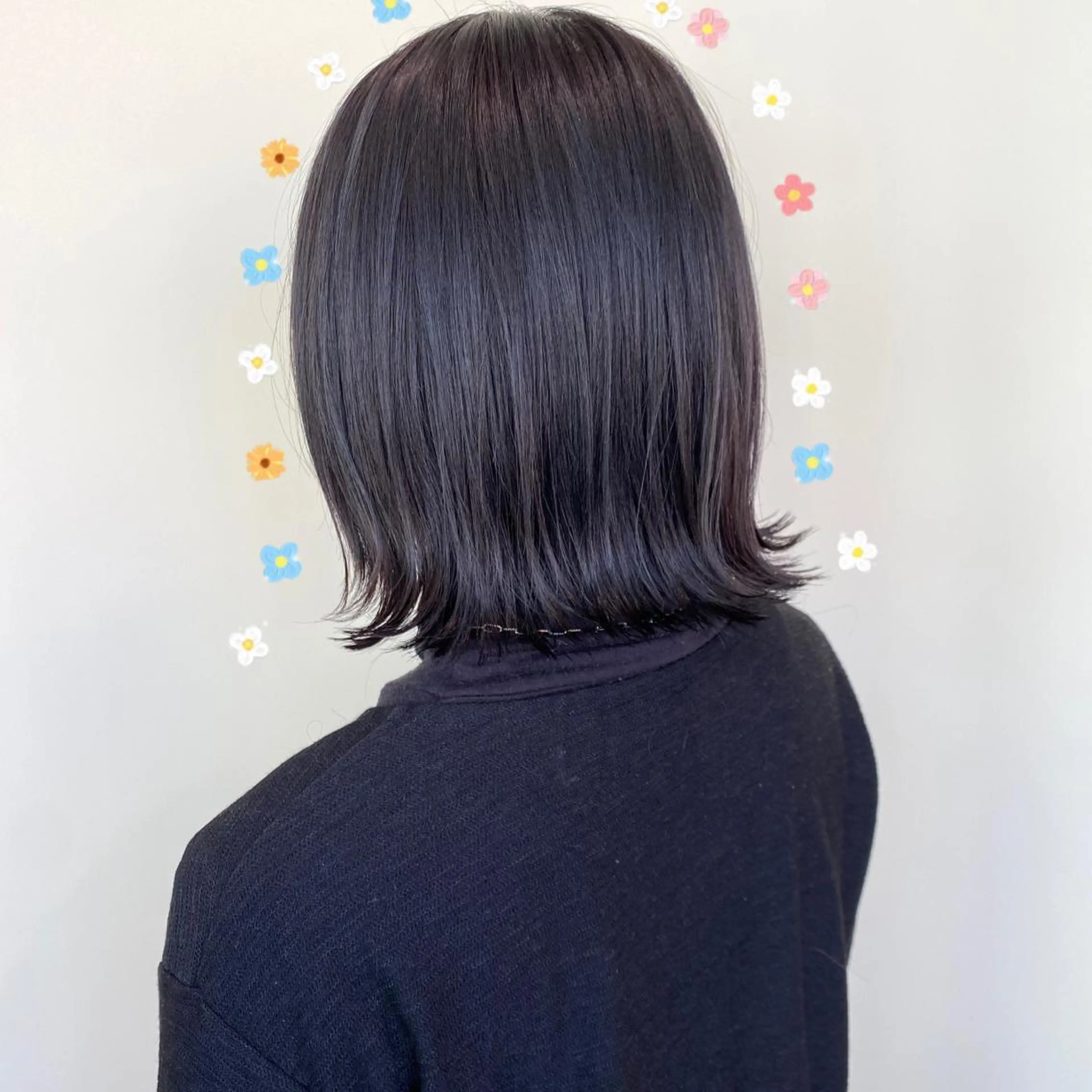 ミディアム 酸性縮毛矯正/ ホッタケイシのヘアスタイル