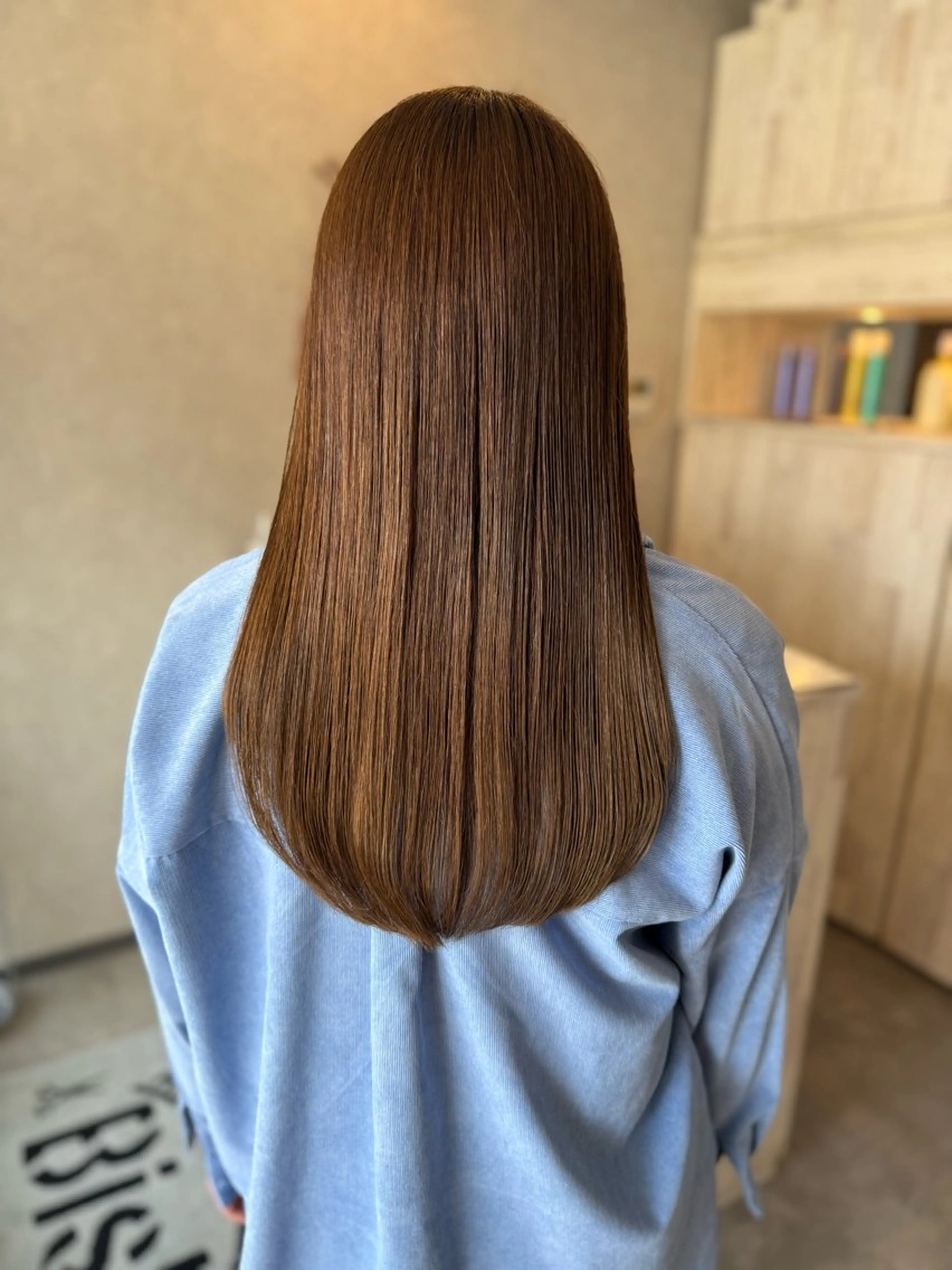 ロング カラー カット ヘアカラー Bish Yanaのヘアスタイル