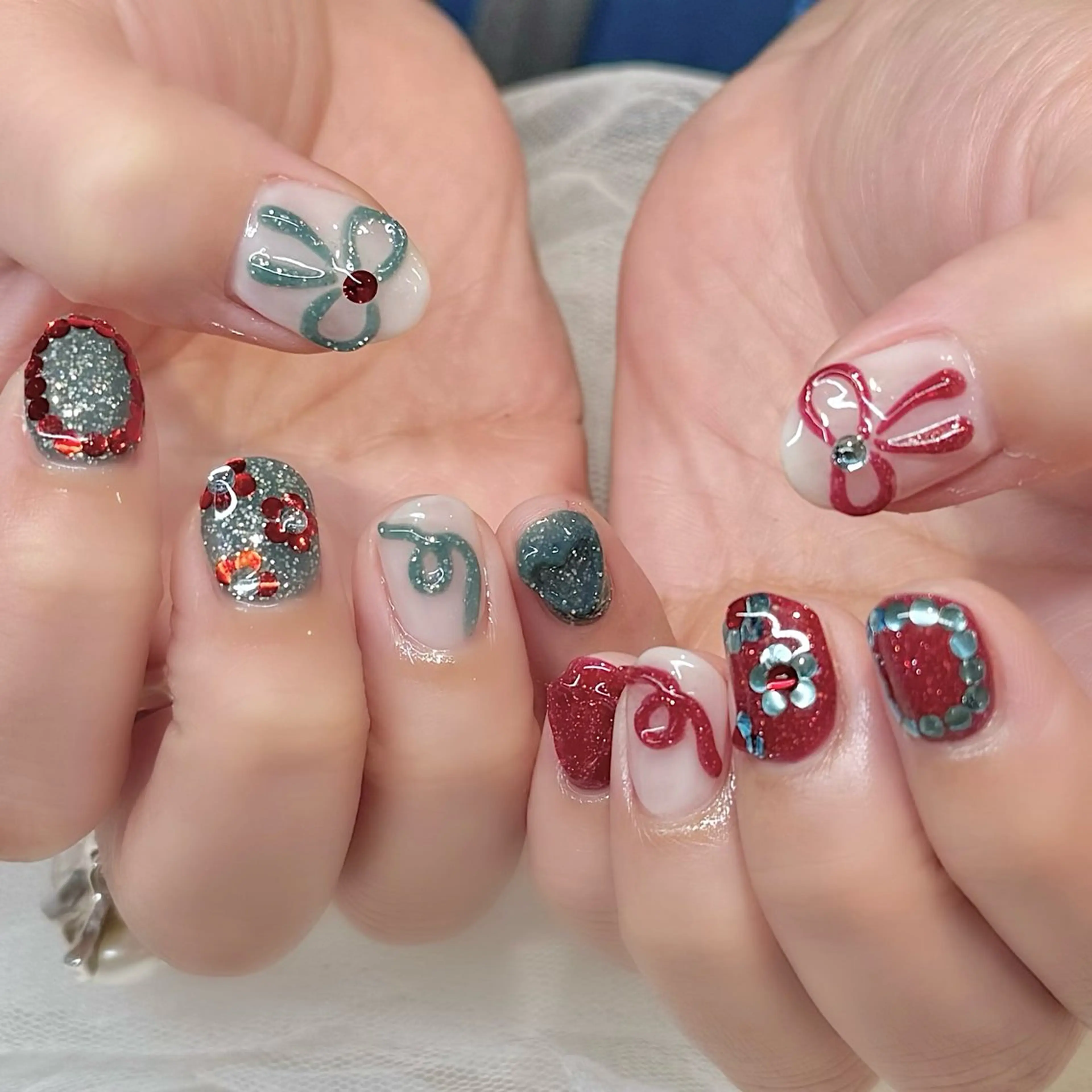 ネイル ハンドネイル 新井 ひなののネイルデザイン