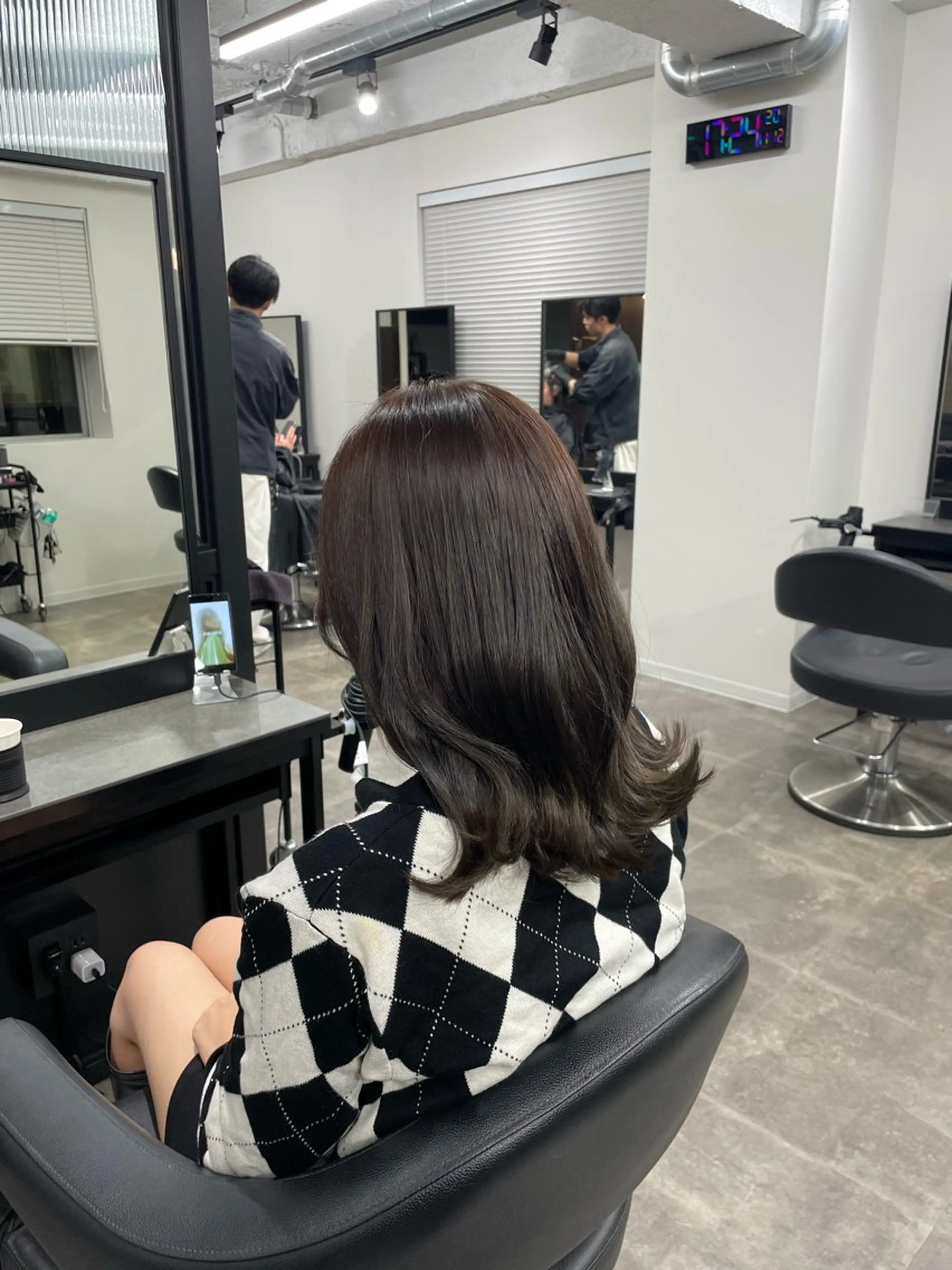 セミロング カラー 🤍透明感推しカラー 🤍yui‪💞✨のヘアスタイル