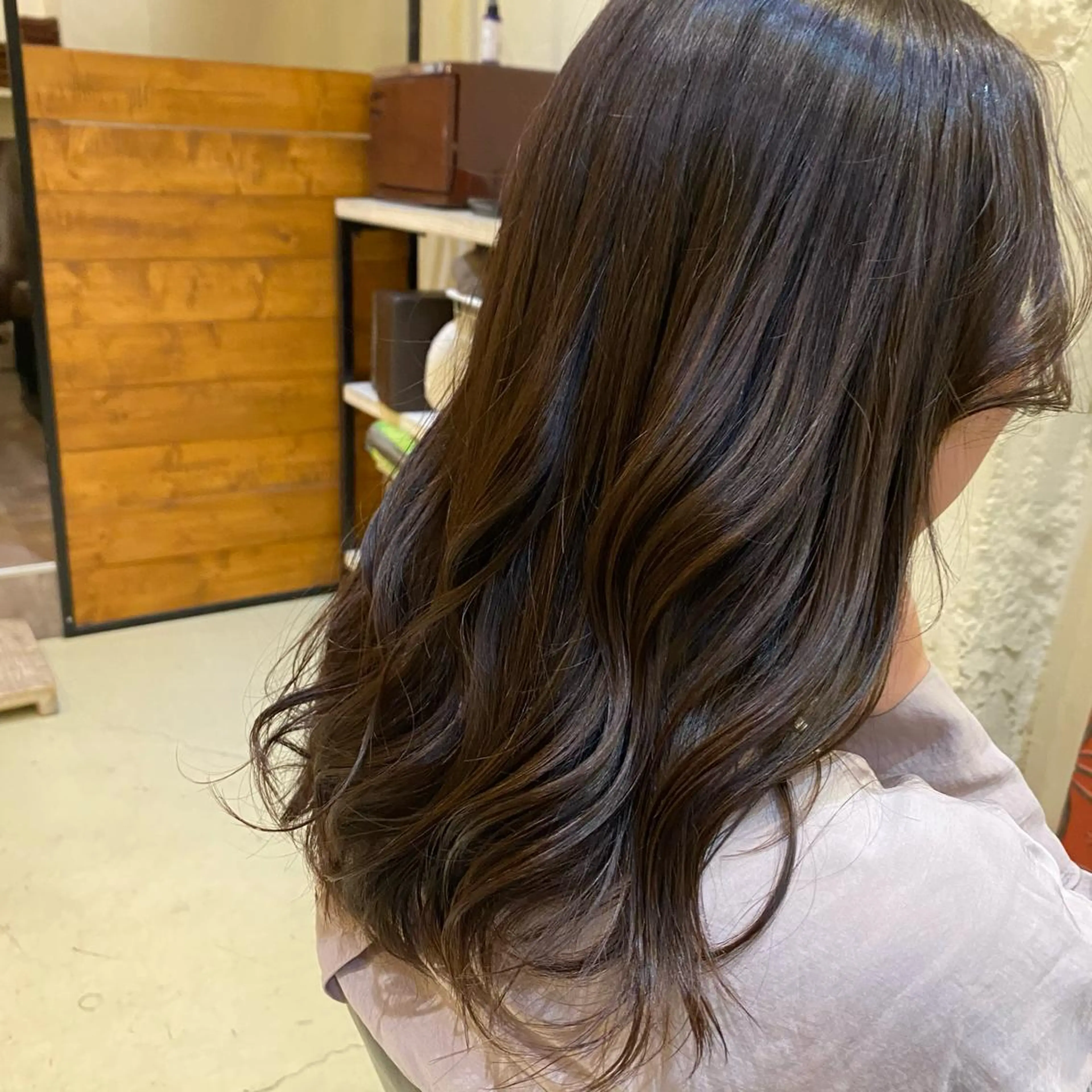 ミディアム カラー 谷九/天王寺/上本町 ショート/ボブ/北川のヘアスタイル