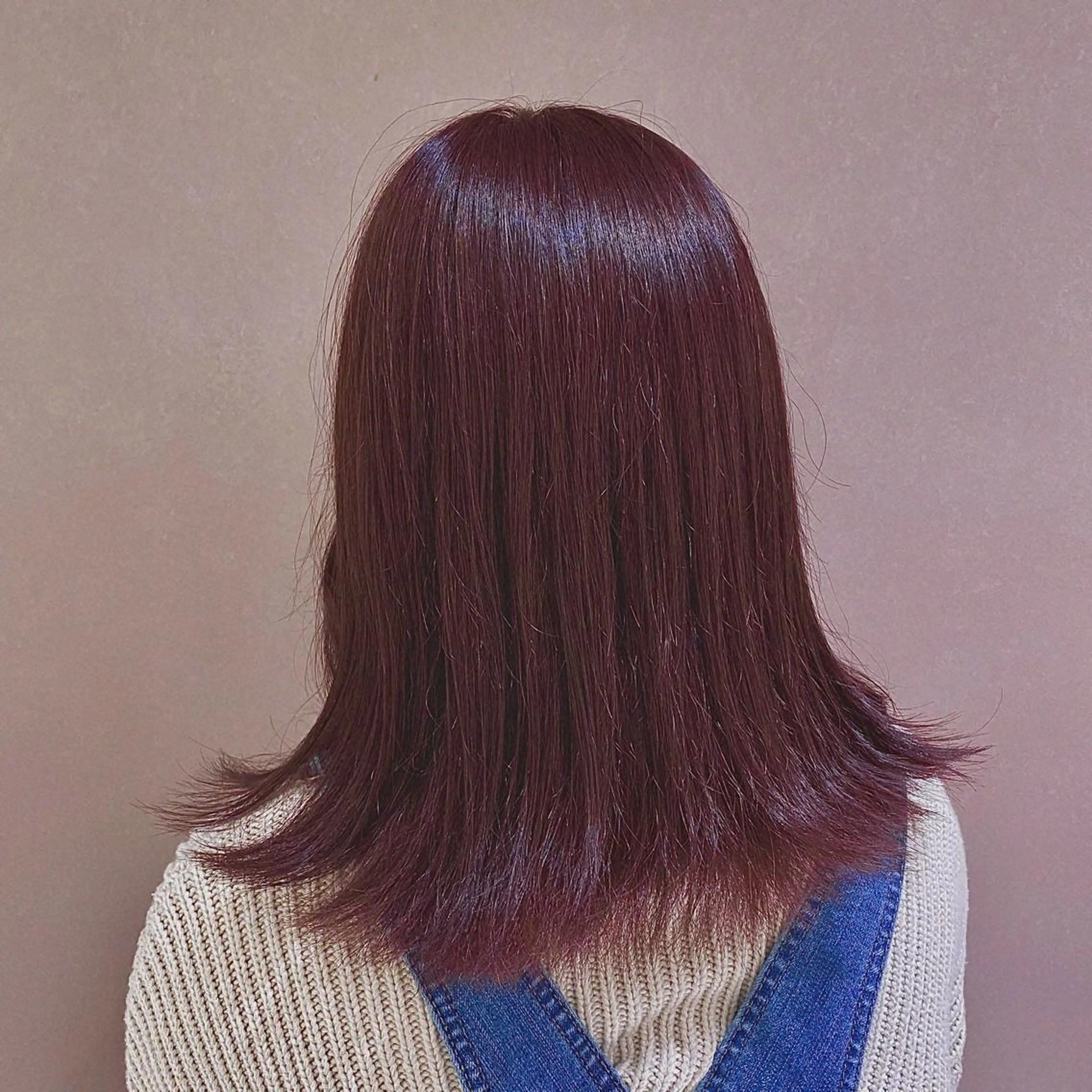 ミディアム 🎀 Haruna ￤透明感カラー🎀のヘアスタイル