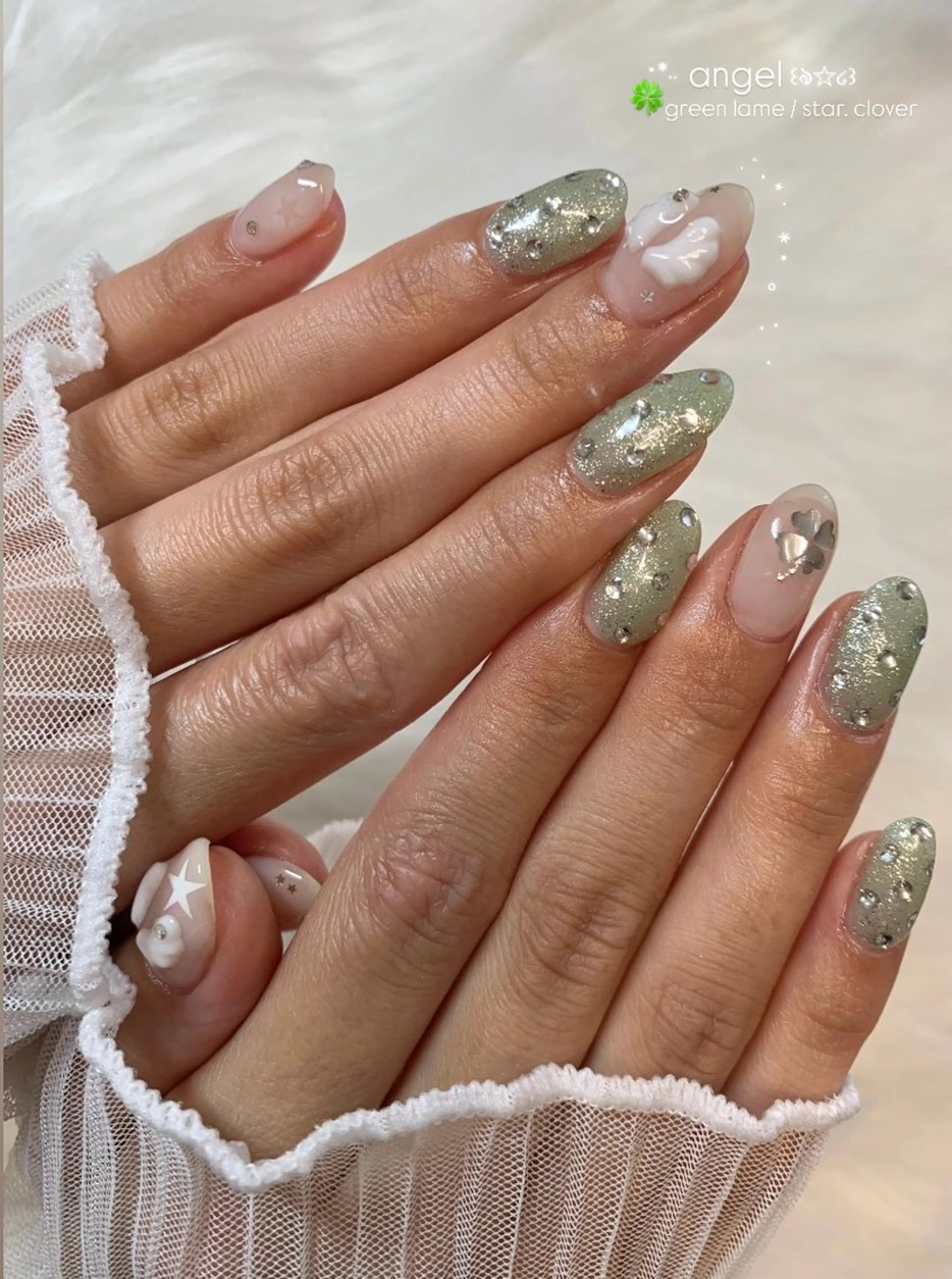 ネイル ハンドネイル nail room LUNA⋆౨ৎ˚⟡のネイルデザイン