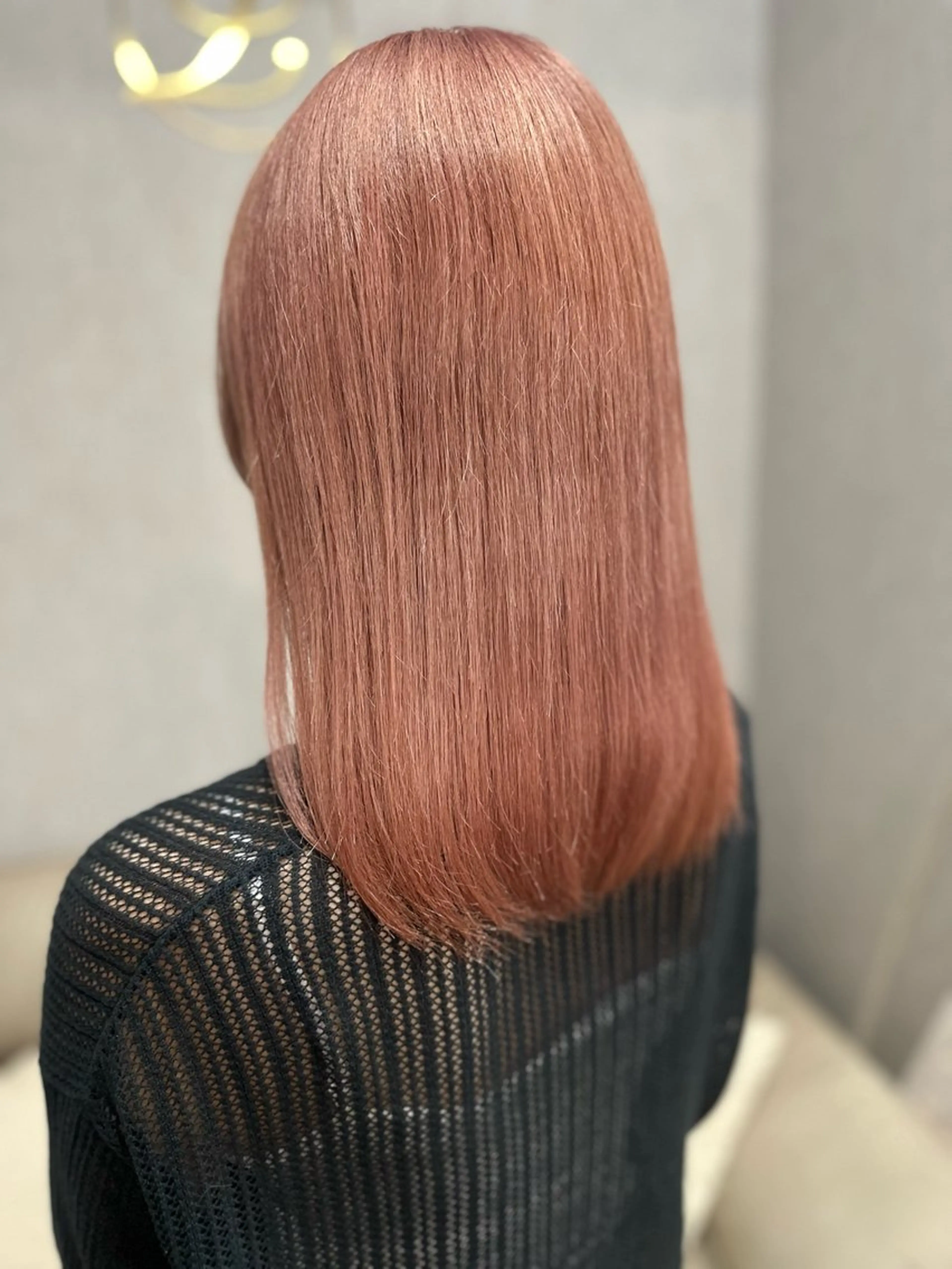 ミディアム カラー ヘアカラー 本間 龍翔のヘアスタイル