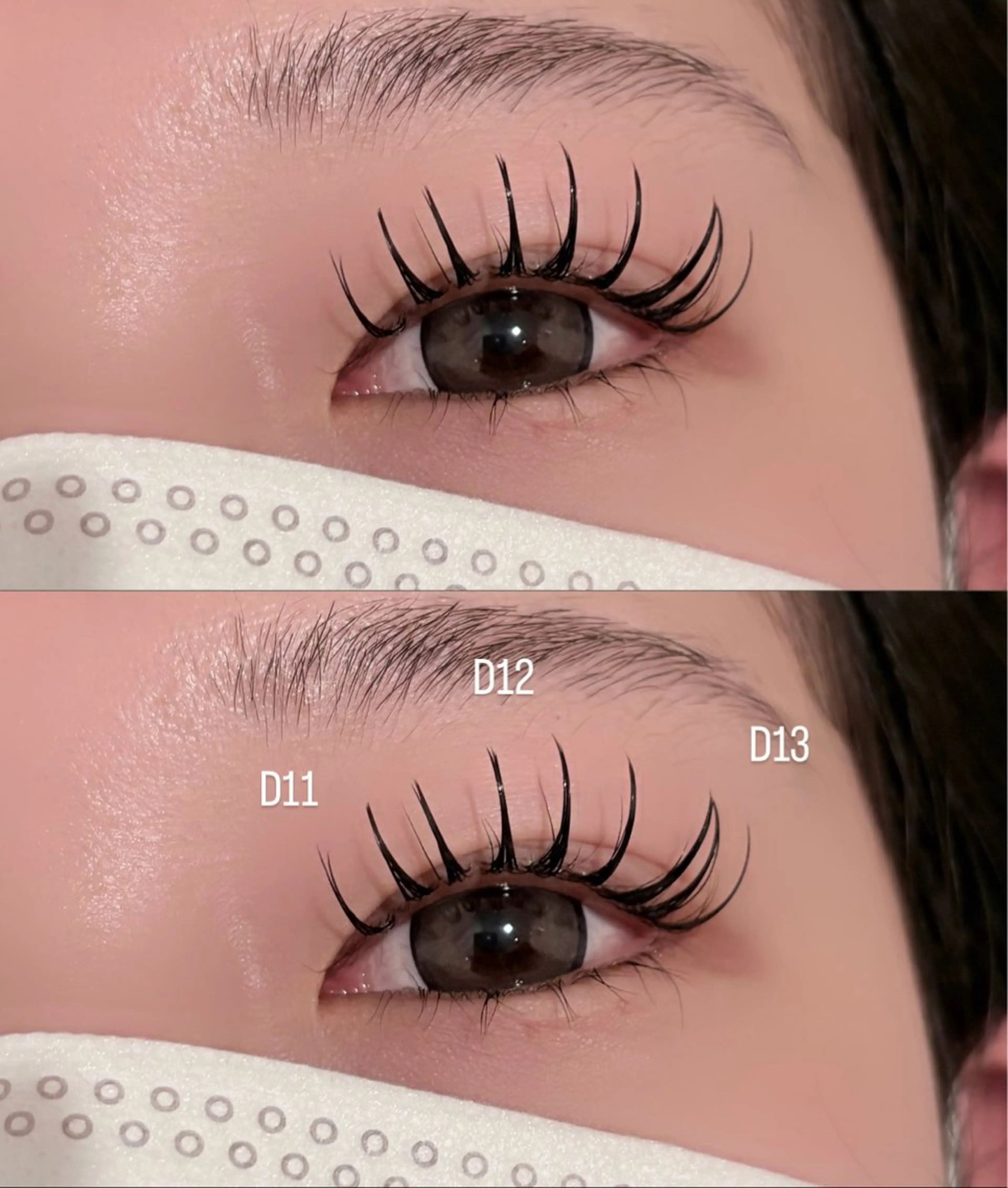 マツエク・マツパ meRK manamiのマツエク・マツパデザイン