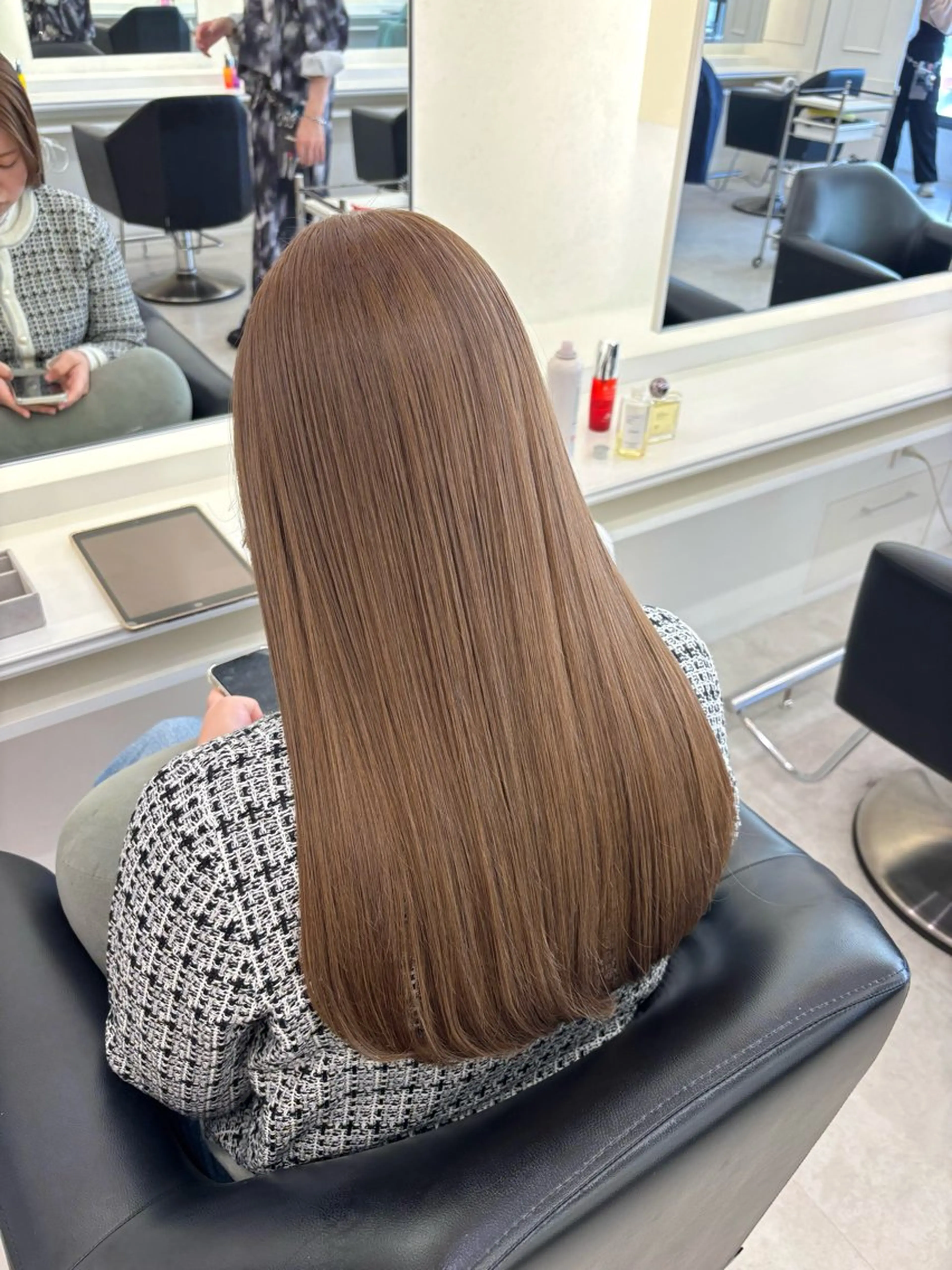 ロング カラー ヘアカラー トリートメント ParveMix‎‎ ‎🤍加藤理沙のヘアスタイル