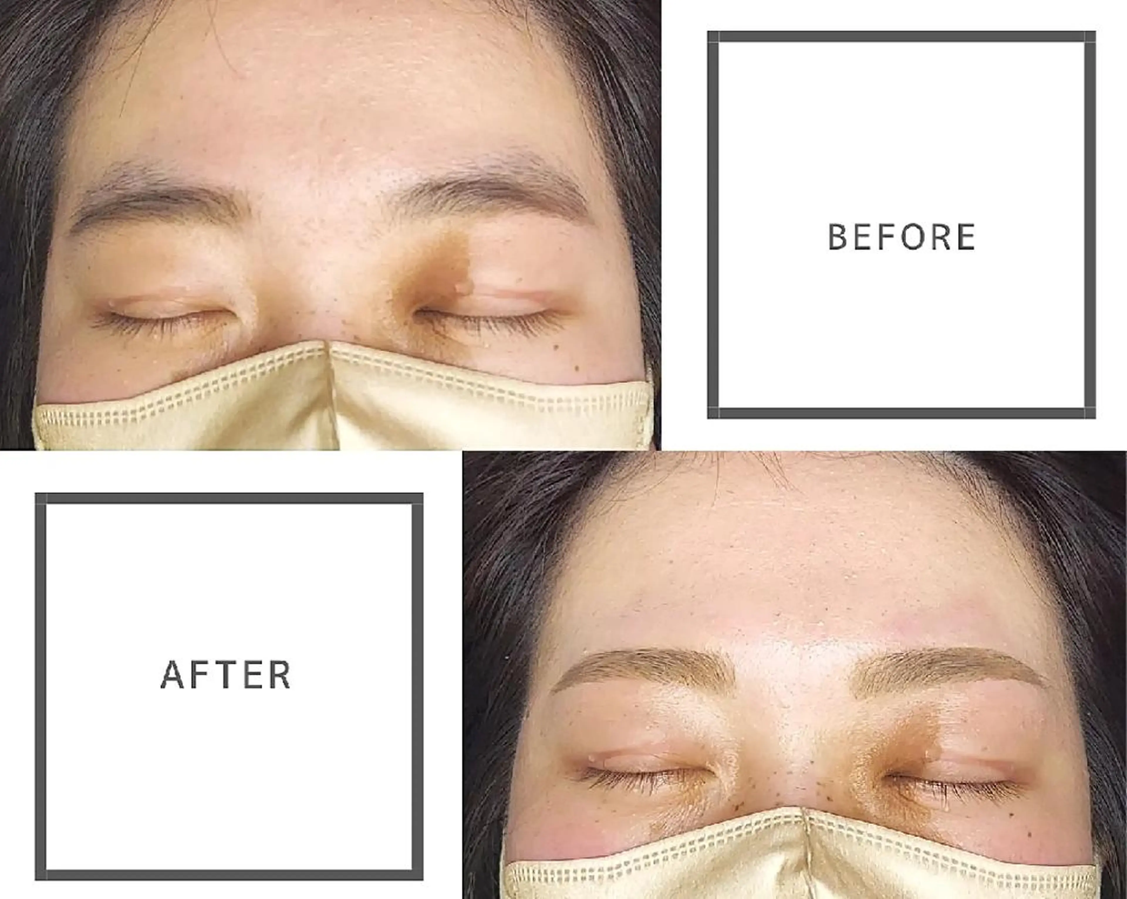 アイブロウ ワックス脱毛 眉カット その他(アイブロウ) U_la所属・U_la [ウーラ] 片岡の眉毛・アイブロウイメージ