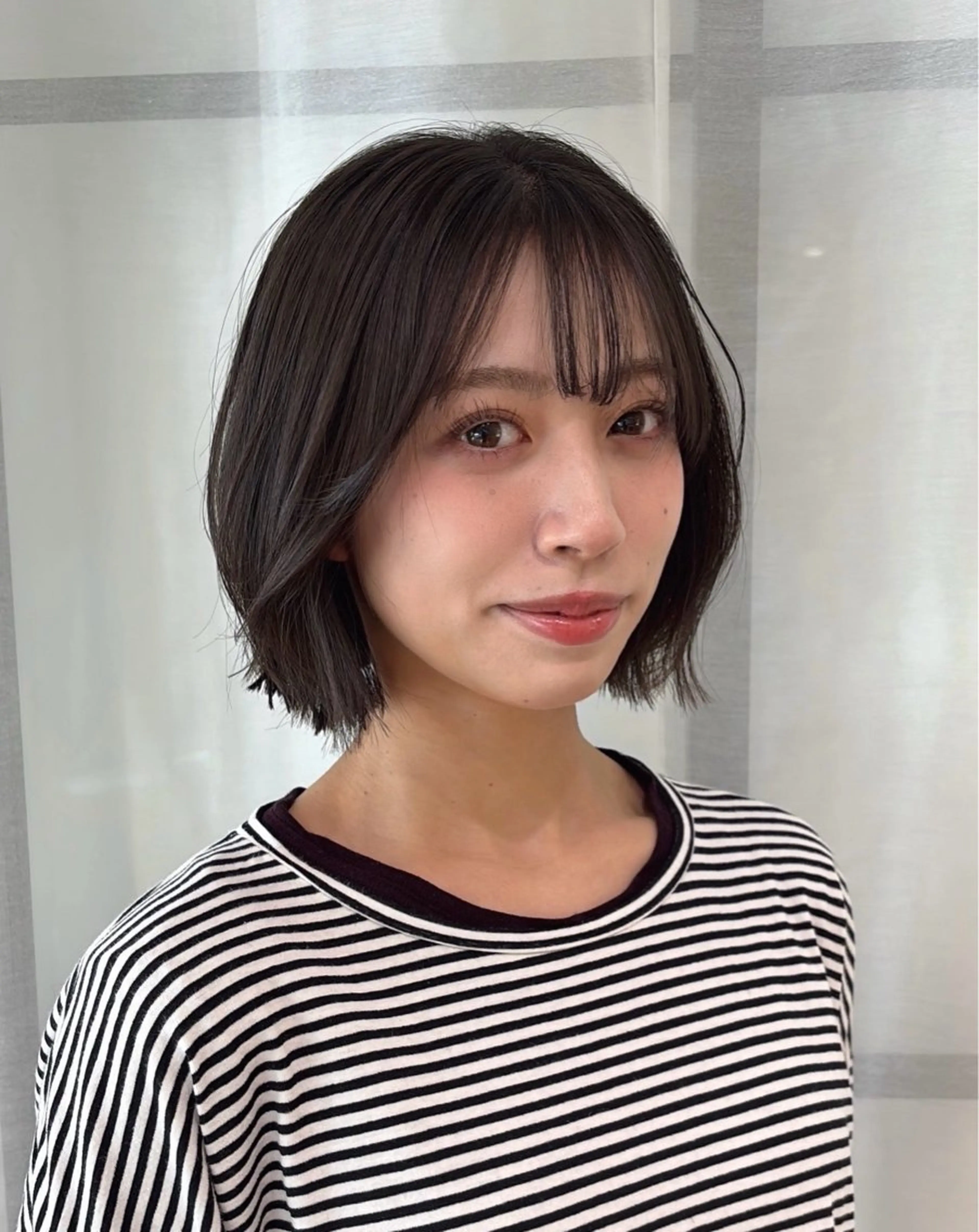 ミディアム ボブレイヤー ボブ レイヤーカット カット 梅田美容室/カット /Maoのヘアスタイル
