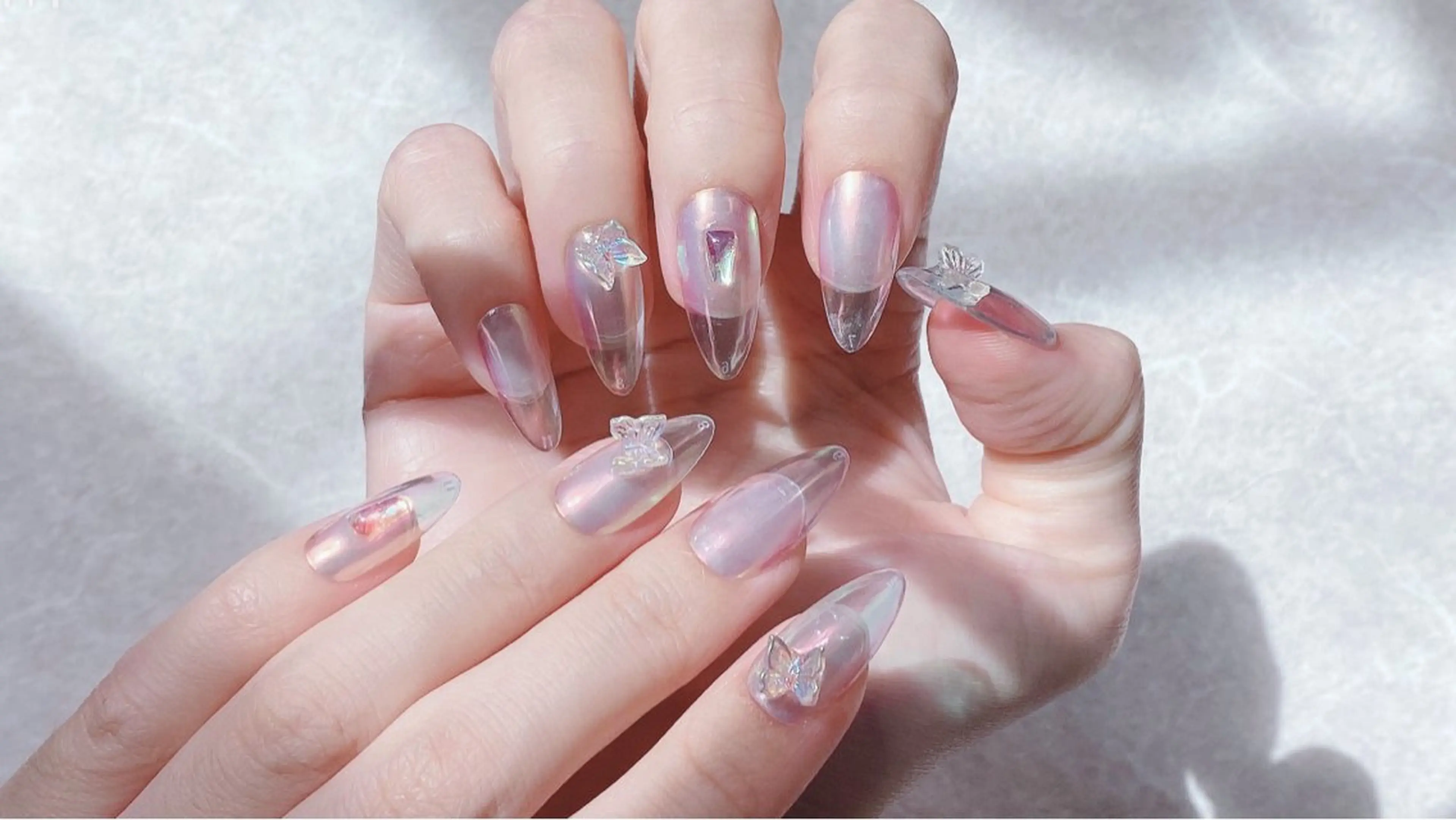 ロング チ まるこのネイルデザイン