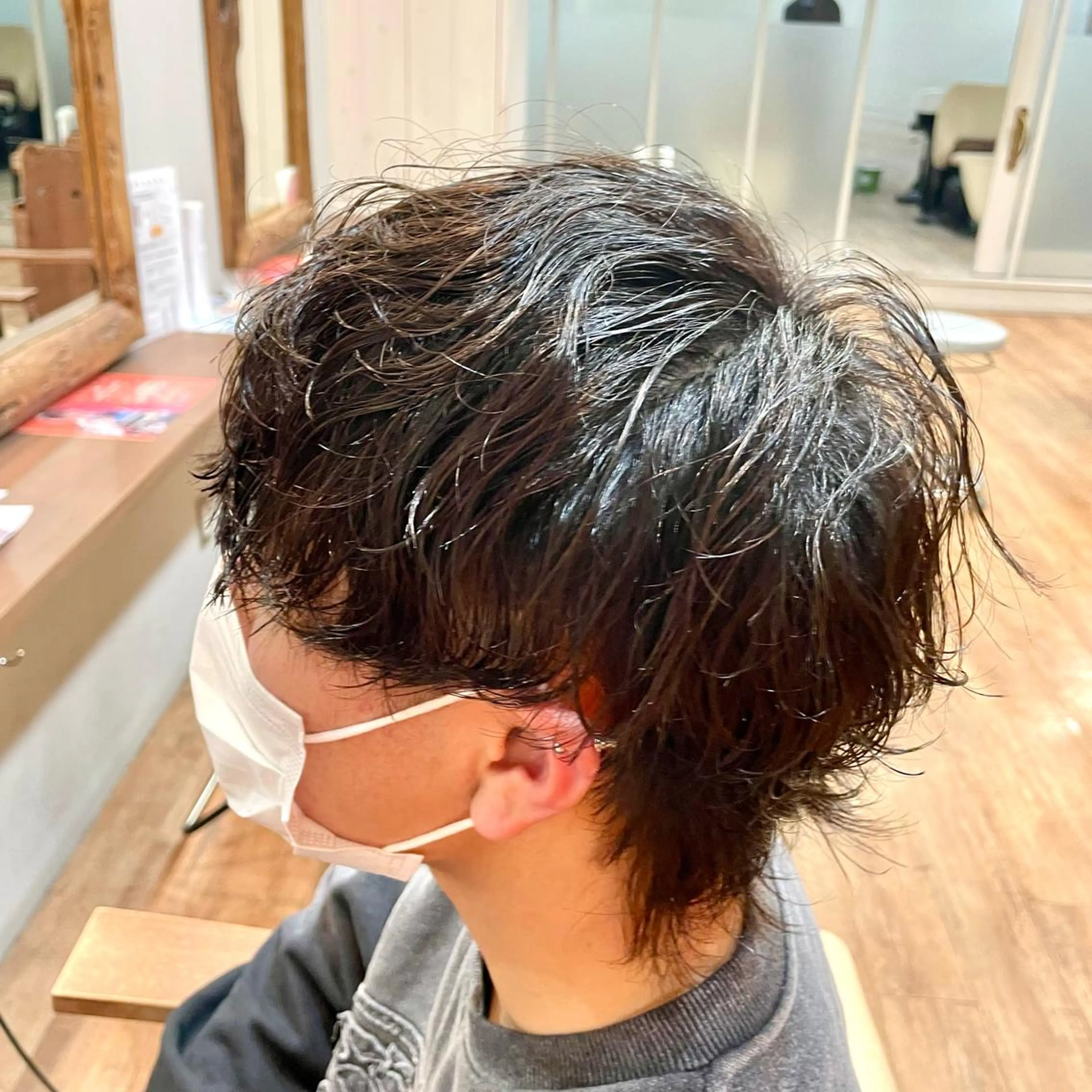 ショート メンズ カット パーマ サトウ コウキ  メンズのヘアスタイル